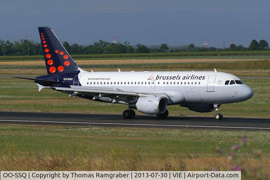 OO-SSQ, 2009 Airbus A319-112 C/N 3790, Brussels Airlines Airbus A319