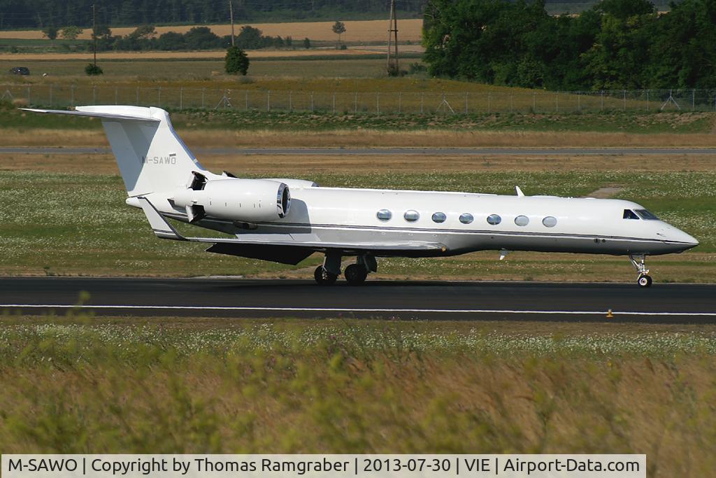 M-SAWO, 2004 Gulfstream Aerospace GV-SP (G550) C/N 5050, Private Gulfstream 550 / ex. VP-BNO /  c/n 5050