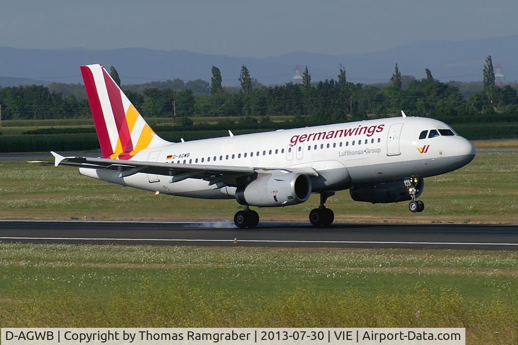 D-AGWB, 2006 Airbus A319-111 C/N 2833, Germanwings Airbus A319