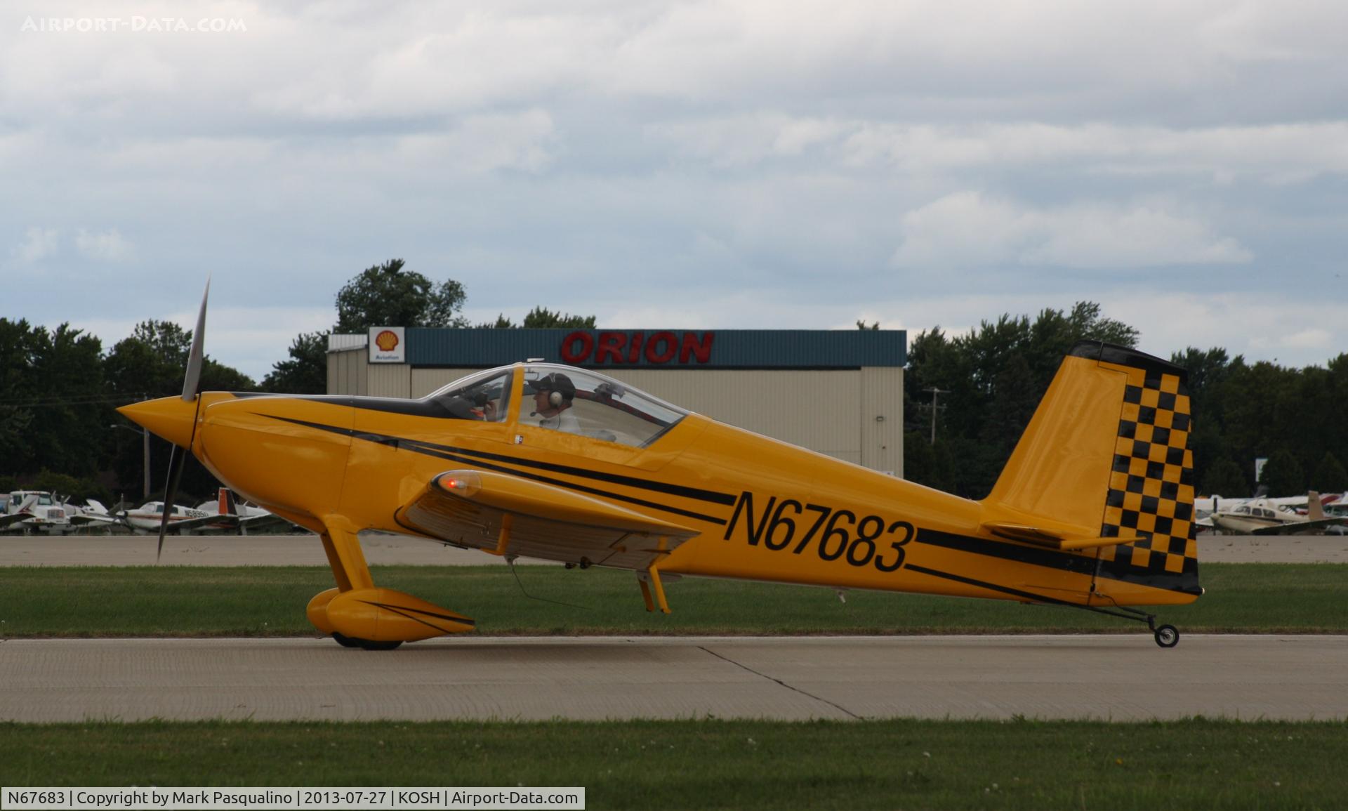 N67683, 2007 Vans RV-7 C/N 72630, Vans RV-7