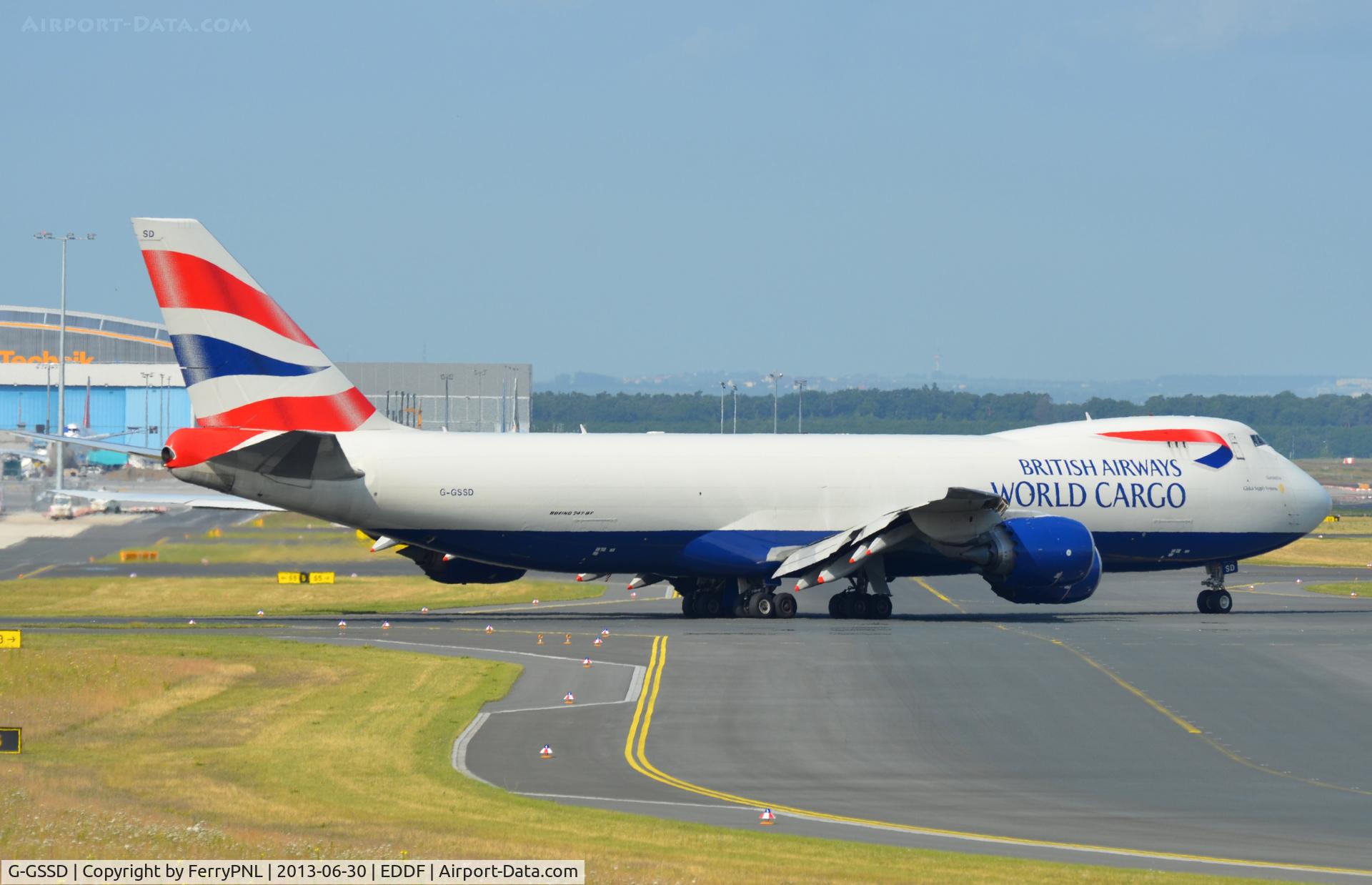 G-GSSD, 2011 Boeing 747-87UF C/N 37561, BA Cargo B748F