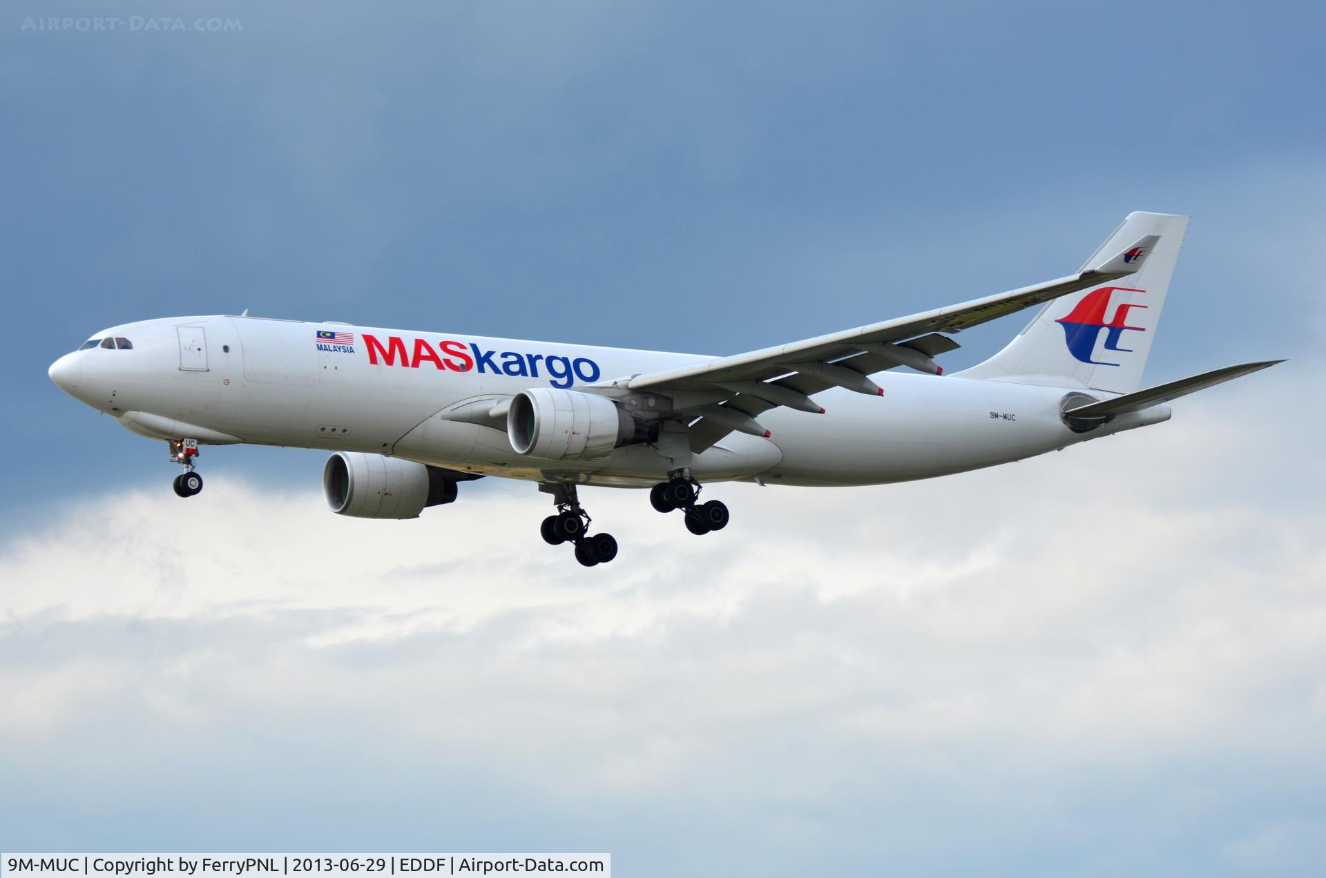 9M-MUC, 2011 Airbus A330-223F C/N 1164, MAS Kargo A332F