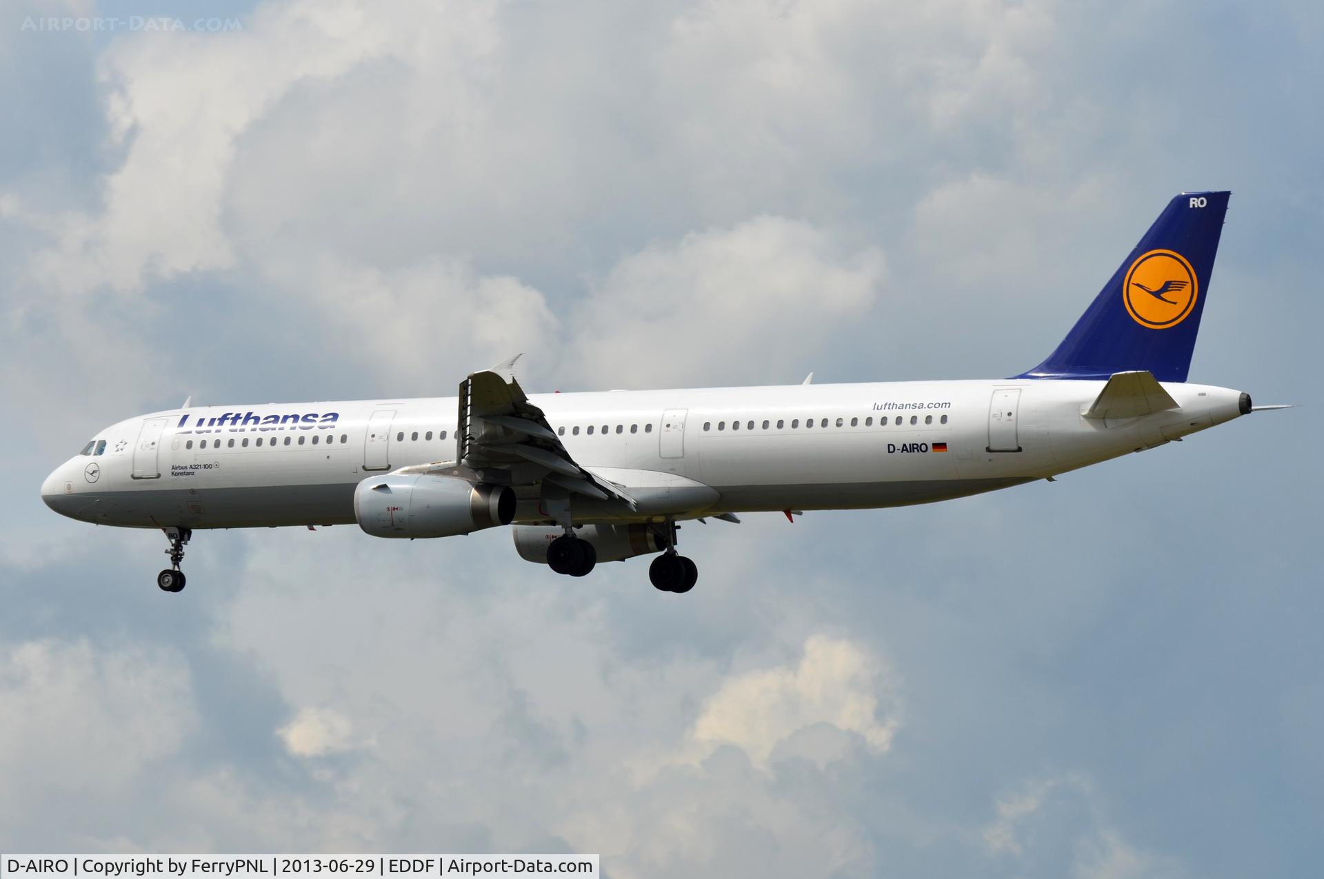 D-AIRO, 1995 Airbus A321-131 C/N 0563, LH A321