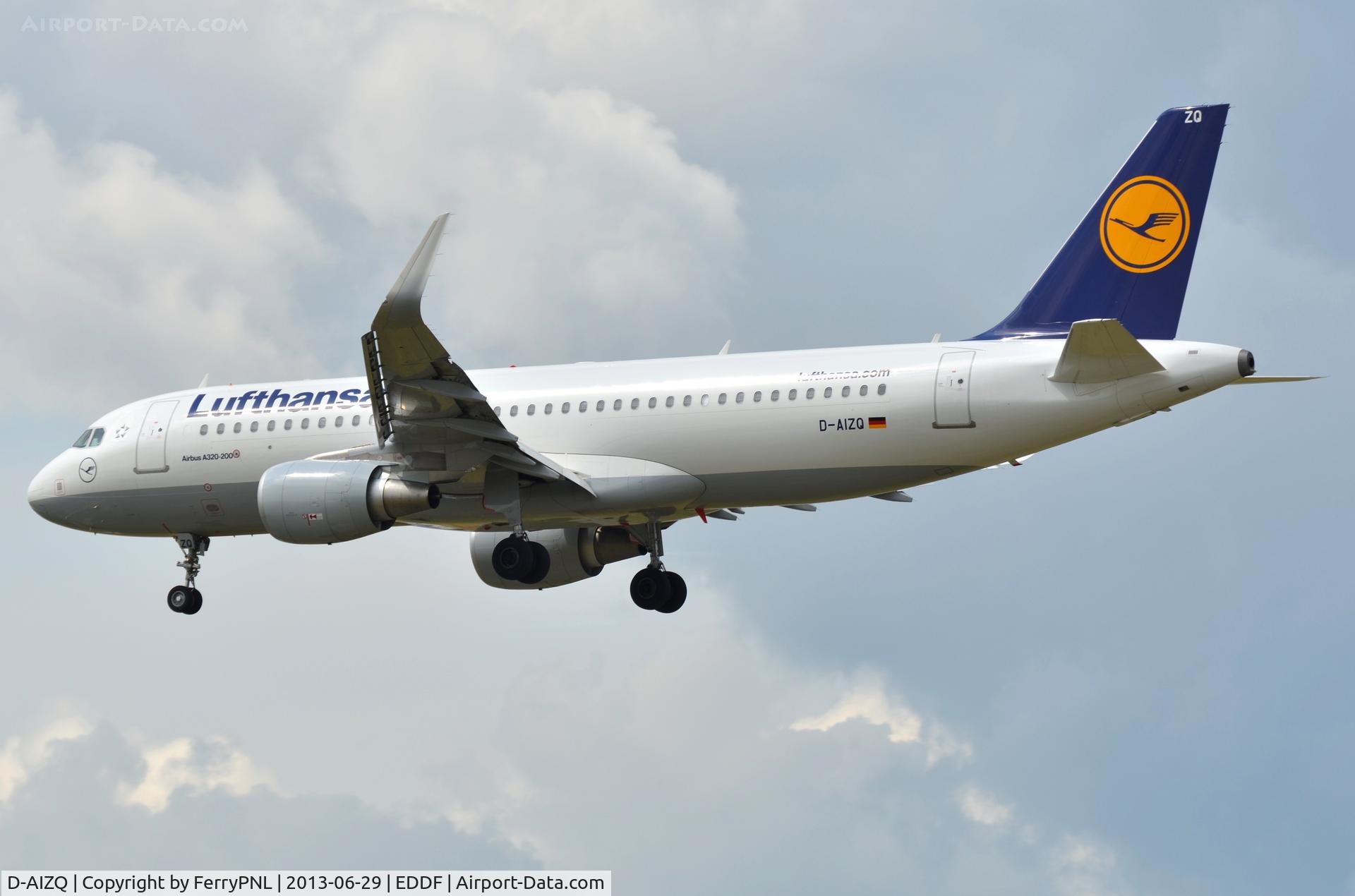 D-AIZQ, 2013 Airbus A320-214 C/N 5497, Lufthansa A320 with sharklets