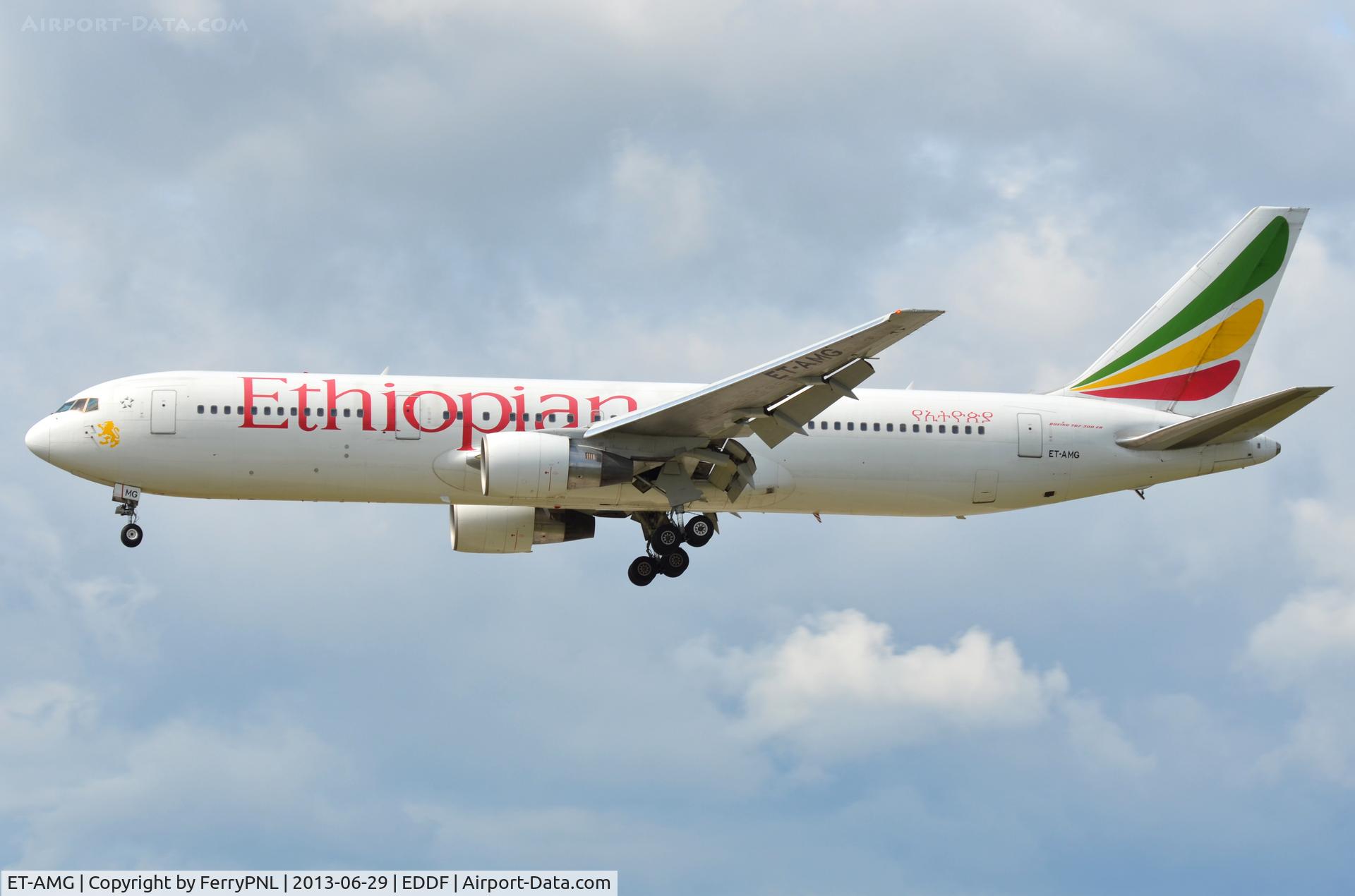 ET-AMG, 2000 Boeing 767-3BG/ER C/N 30566, Ethiopian B763