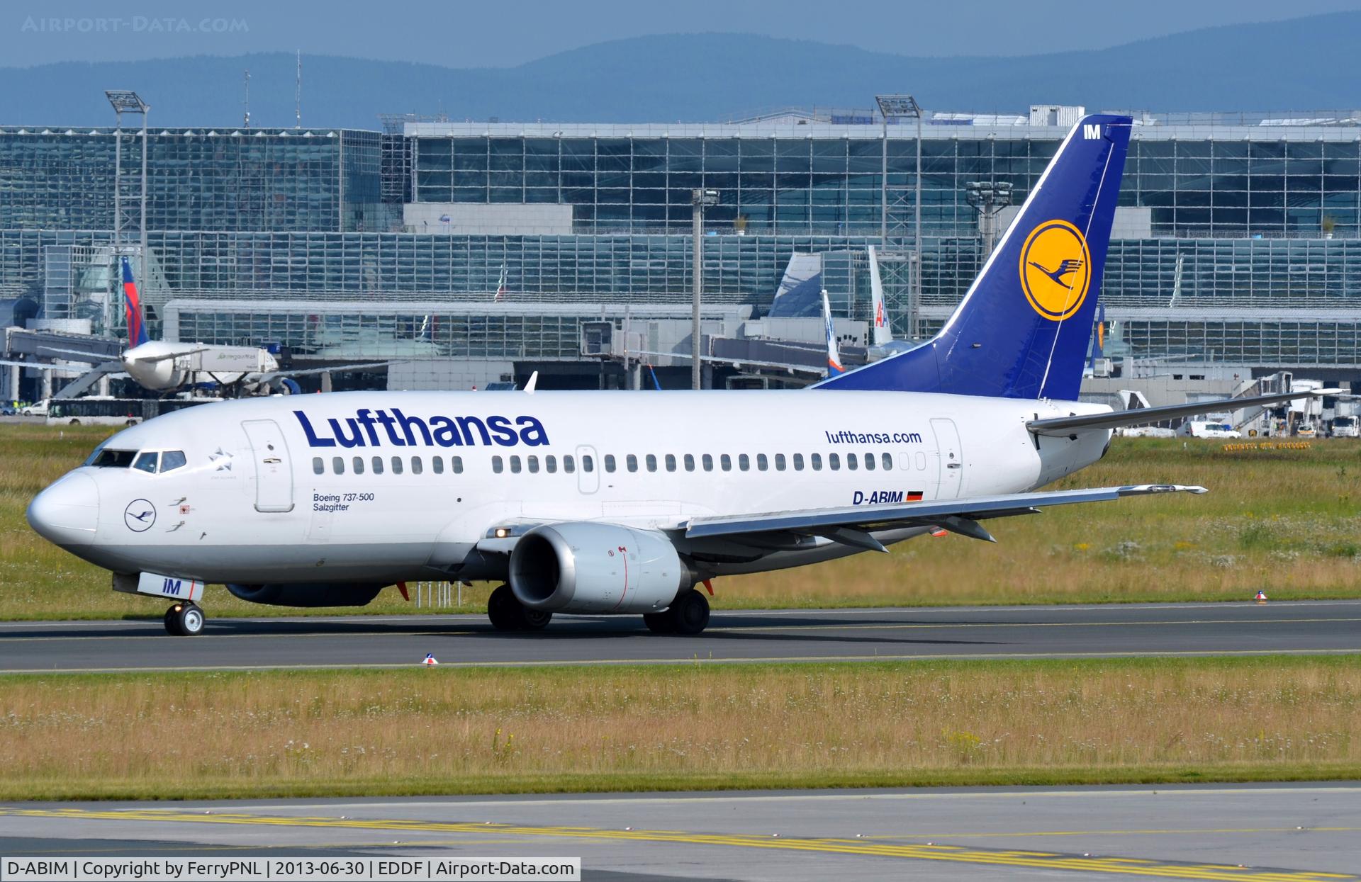 D-ABIM, 1991 Boeing 737-530 C/N 24937, LH B735
