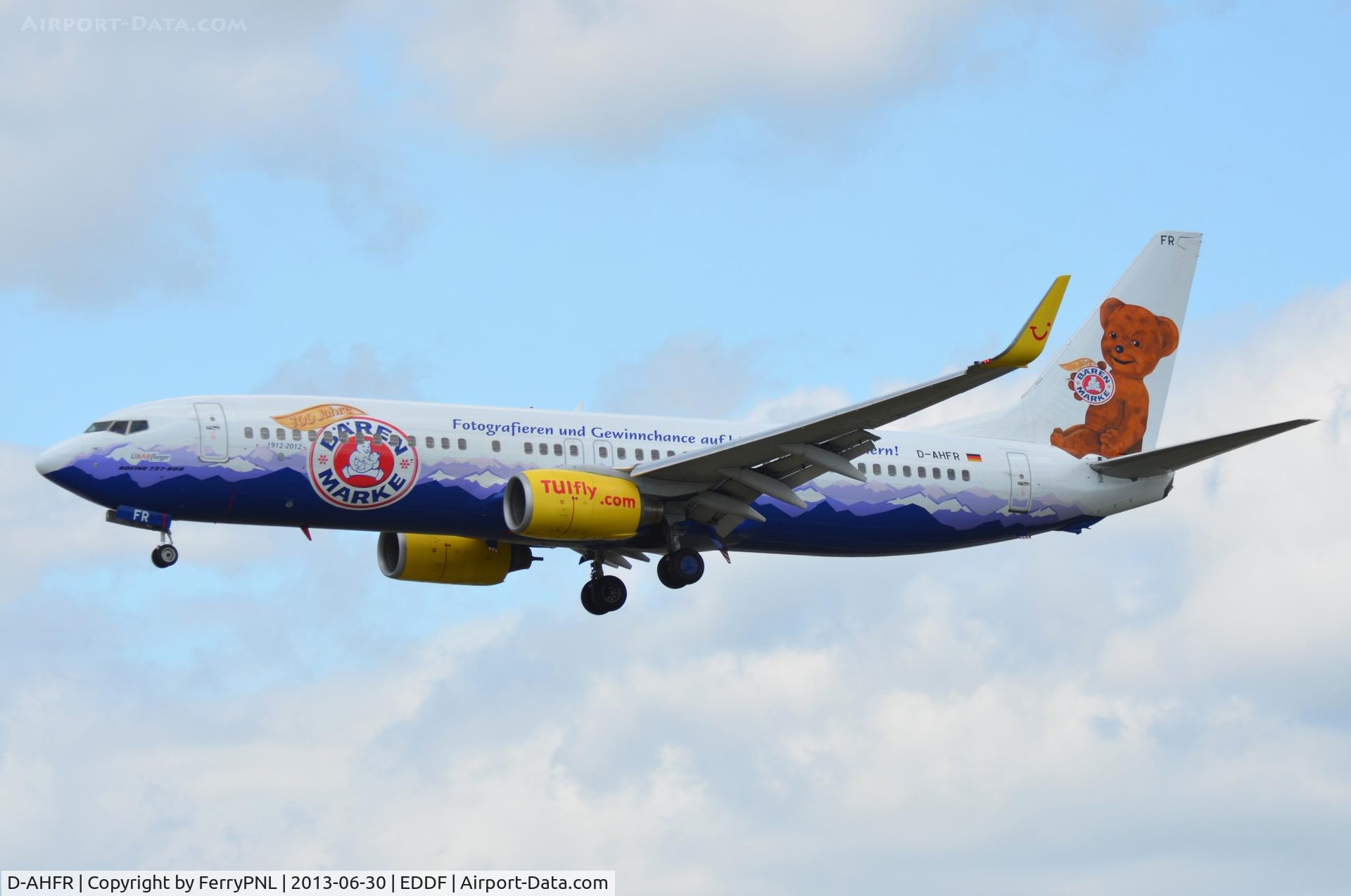 D-AHFR, 2000 Boeing 737-8K5 C/N 30593, TUI B738 logojet