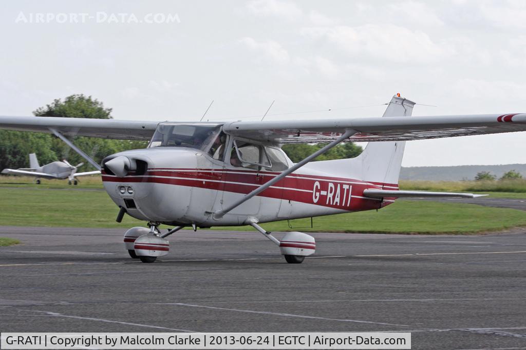 G-RATI, 1975 Reims Cessna F172M ll C/N 1311, Reims 172M Skyhawk, Cranfield Airport, June 2013.
