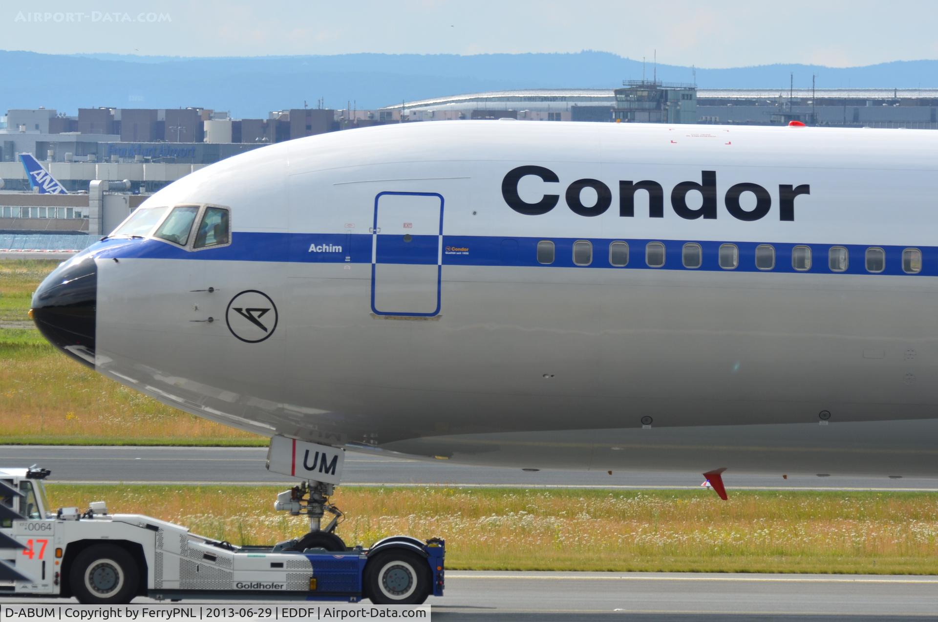 D-ABUM, 1994 Boeing 767-31B C/N 25170, Condor B763 retrojet nose section