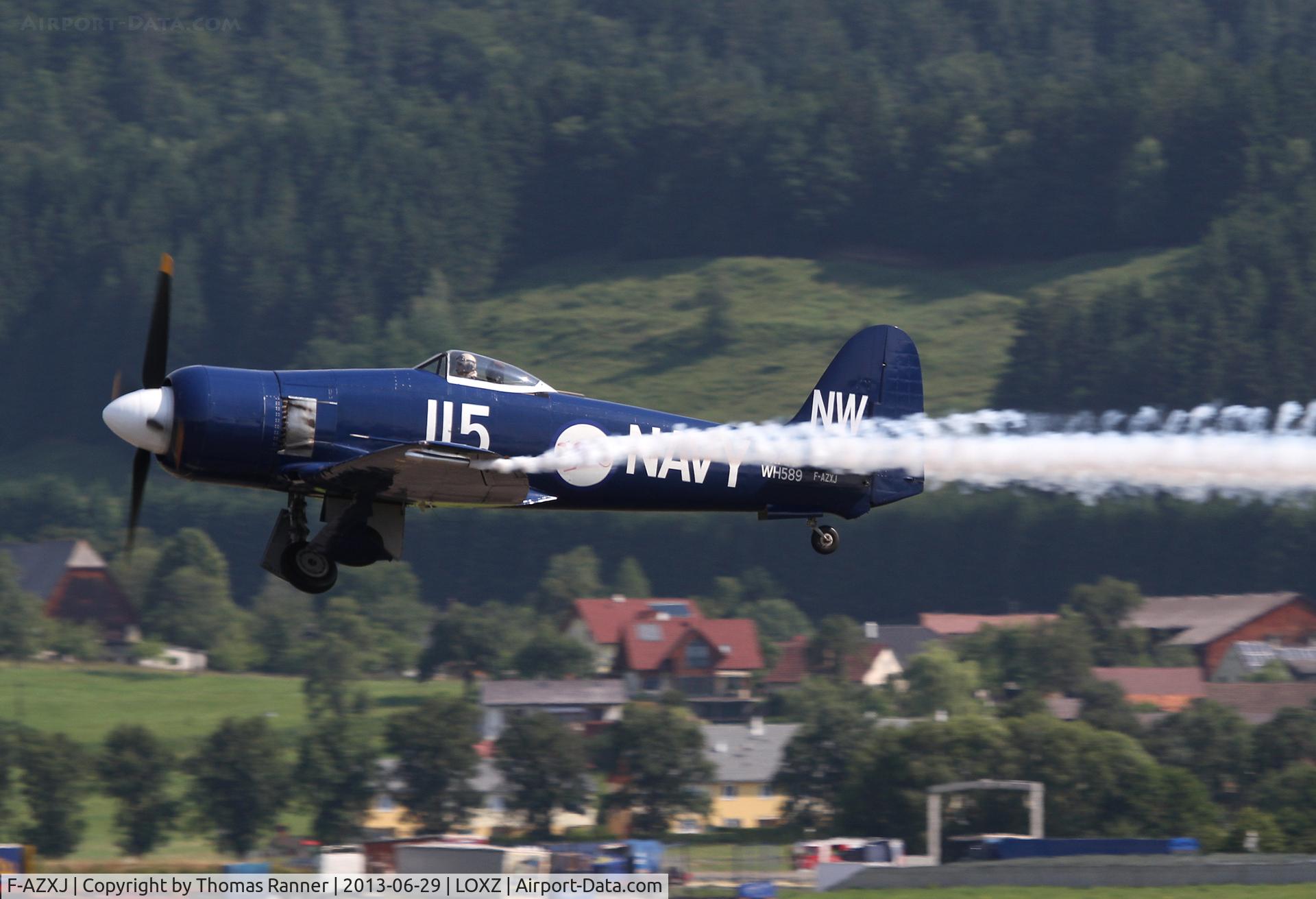 F-AZXJ, 1949 Hawker Sea Fury FB.11 C/N 37733, Hawker Sea Fury