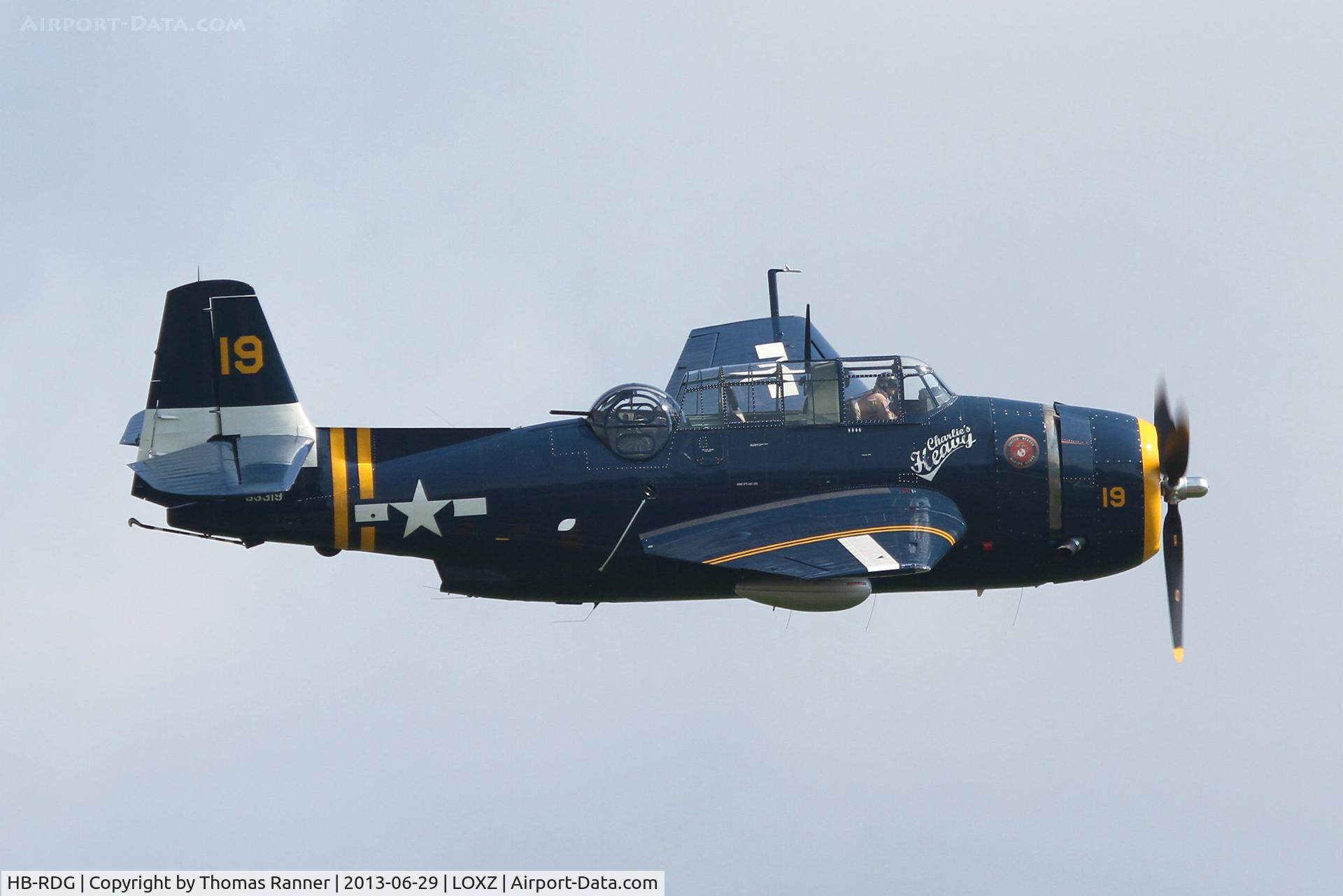 HB-RDG, 1945 Grumman TBM-3R Avenger C/N 3381, TBM-3R Avenger