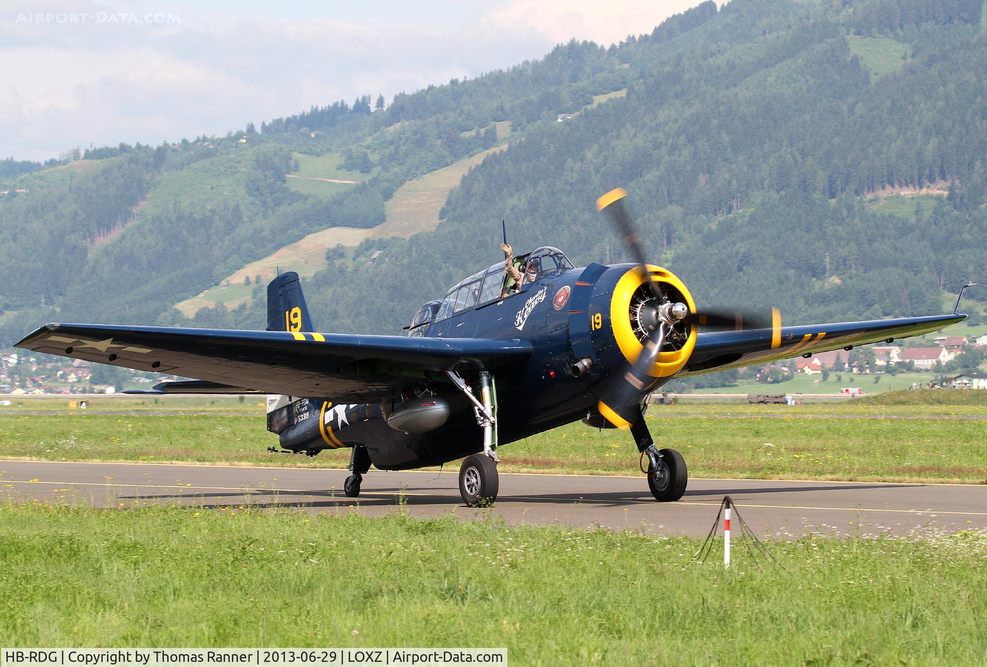 HB-RDG, 1945 Grumman TBM-3R Avenger C/N 3381, TBM-3R Avenger