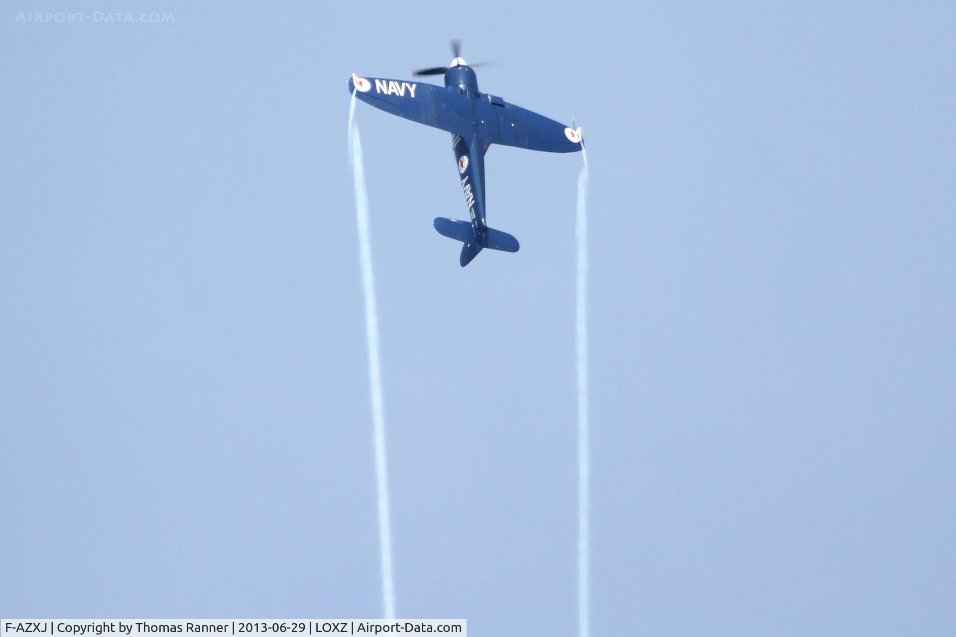 F-AZXJ, 1949 Hawker Sea Fury FB.11 C/N 37733, Hawker Sea Fury