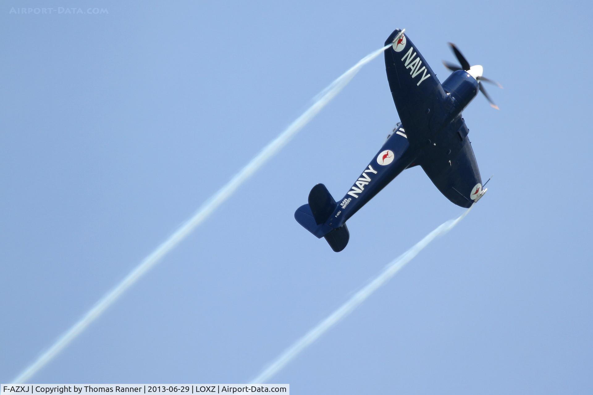 F-AZXJ, 1949 Hawker Sea Fury FB.11 C/N 37733, Hawker Sea Fury
