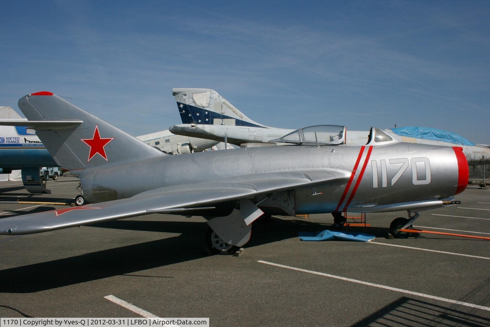 1170, Mikoyan-Gurevich MiG-15bis C/N 713001, Mikoyan-Gurevich MIG-15bis, Les Ailes anciennes Toulouse -Blagnac (LFPO)