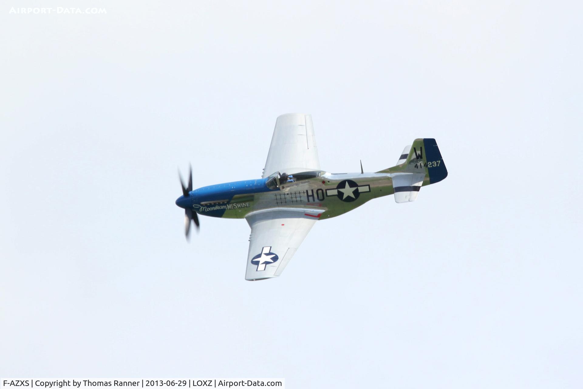 F-AZXS, 1944 North American F-51D Mustang C/N 122-40196, F-51D Mustang