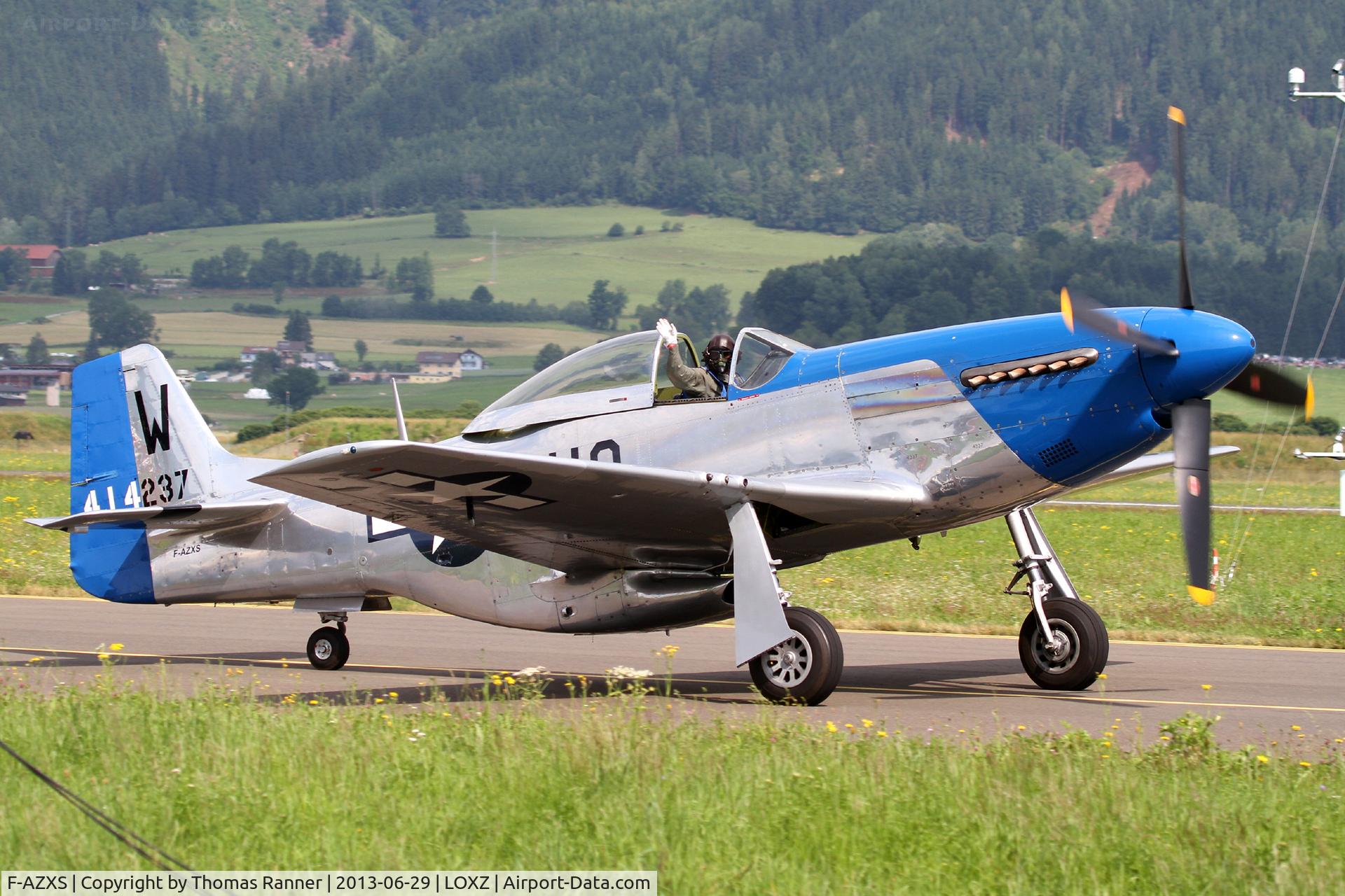 F-AZXS, 1944 North American F-51D Mustang C/N 122-40196, F-51D Mustang