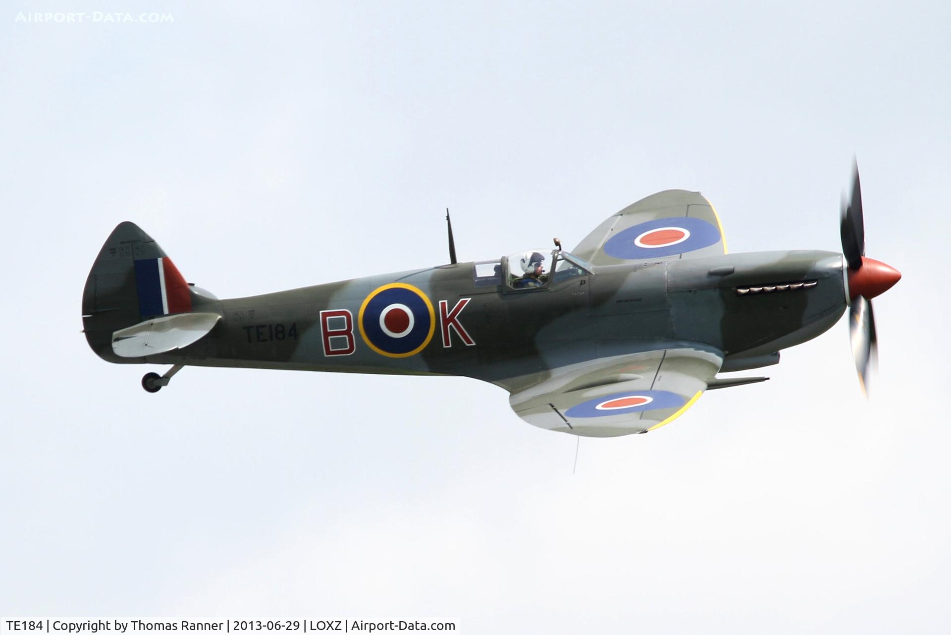 TE184, 1945 Supermarine 361 Spitfire LF.XVIe C/N CBAF.IX.4394, Supermarine Spitfire