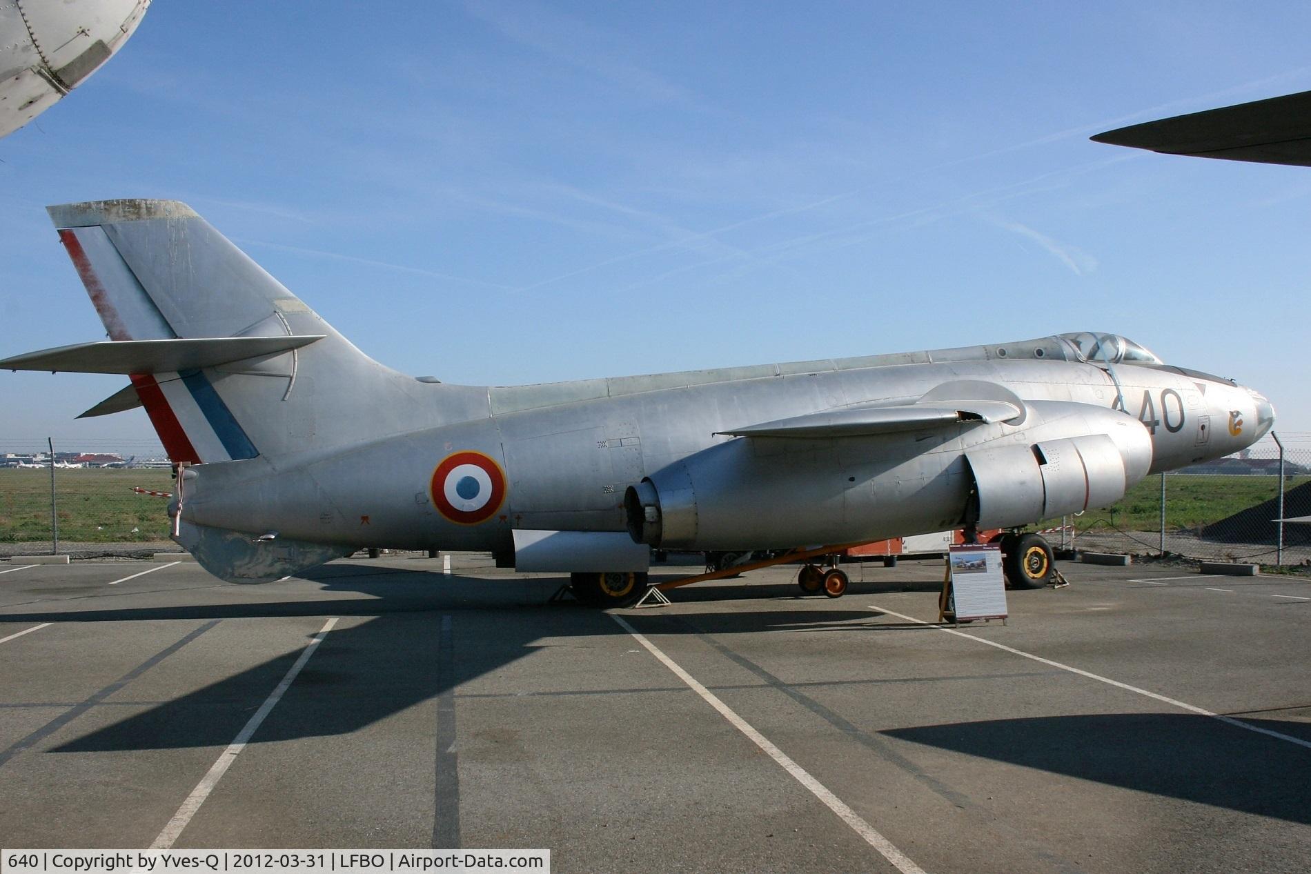 640, Sud Aviation SO.4050B Vautour IIB C/N 119, Sud Aviation SO.4050B Vautour IIB, Les Ailes Anciennes Toulouse-Blagnac (LFBO)