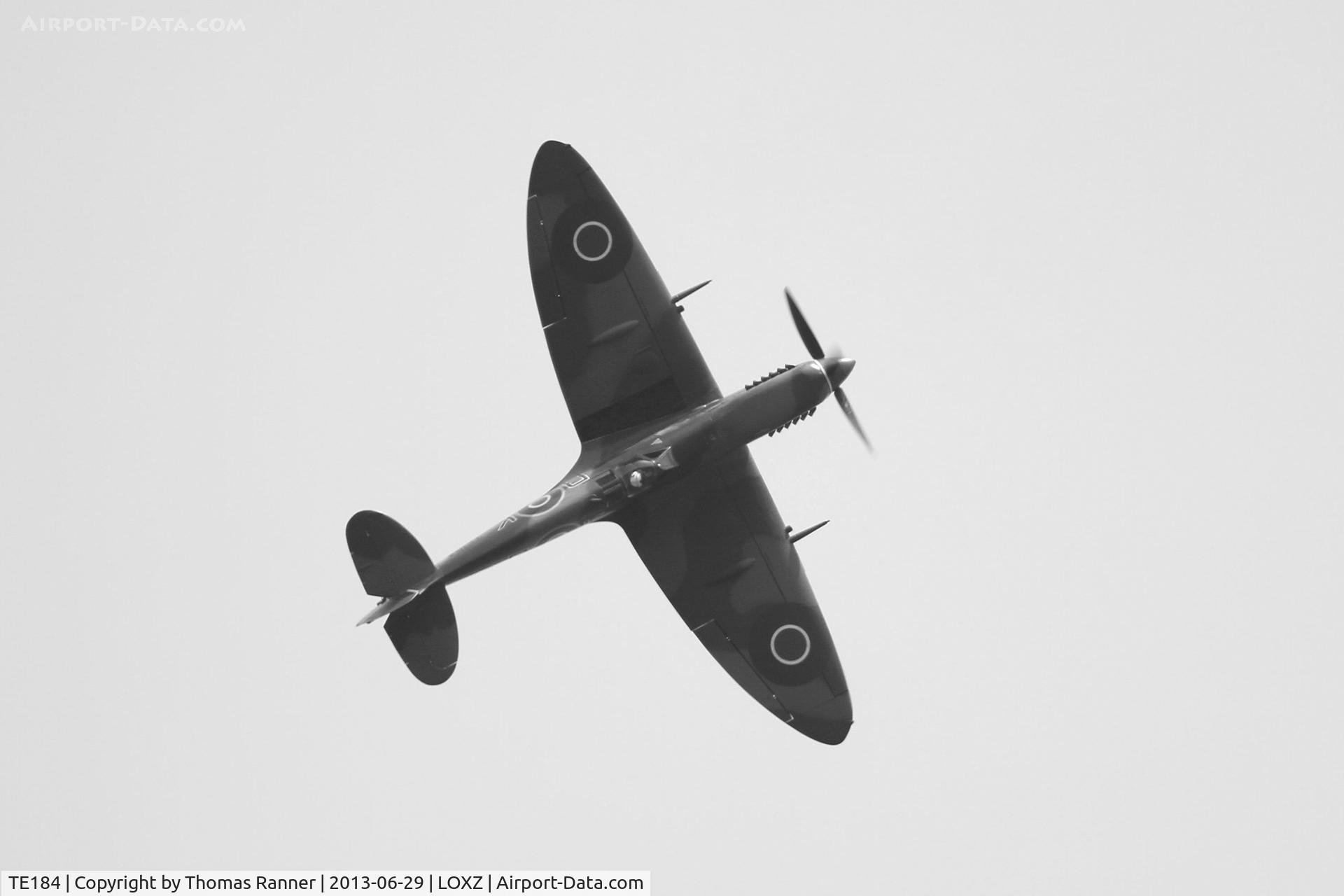 TE184, 1945 Supermarine 361 Spitfire LF.XVIe C/N CBAF.IX.4394, Supermarine Spitfire
