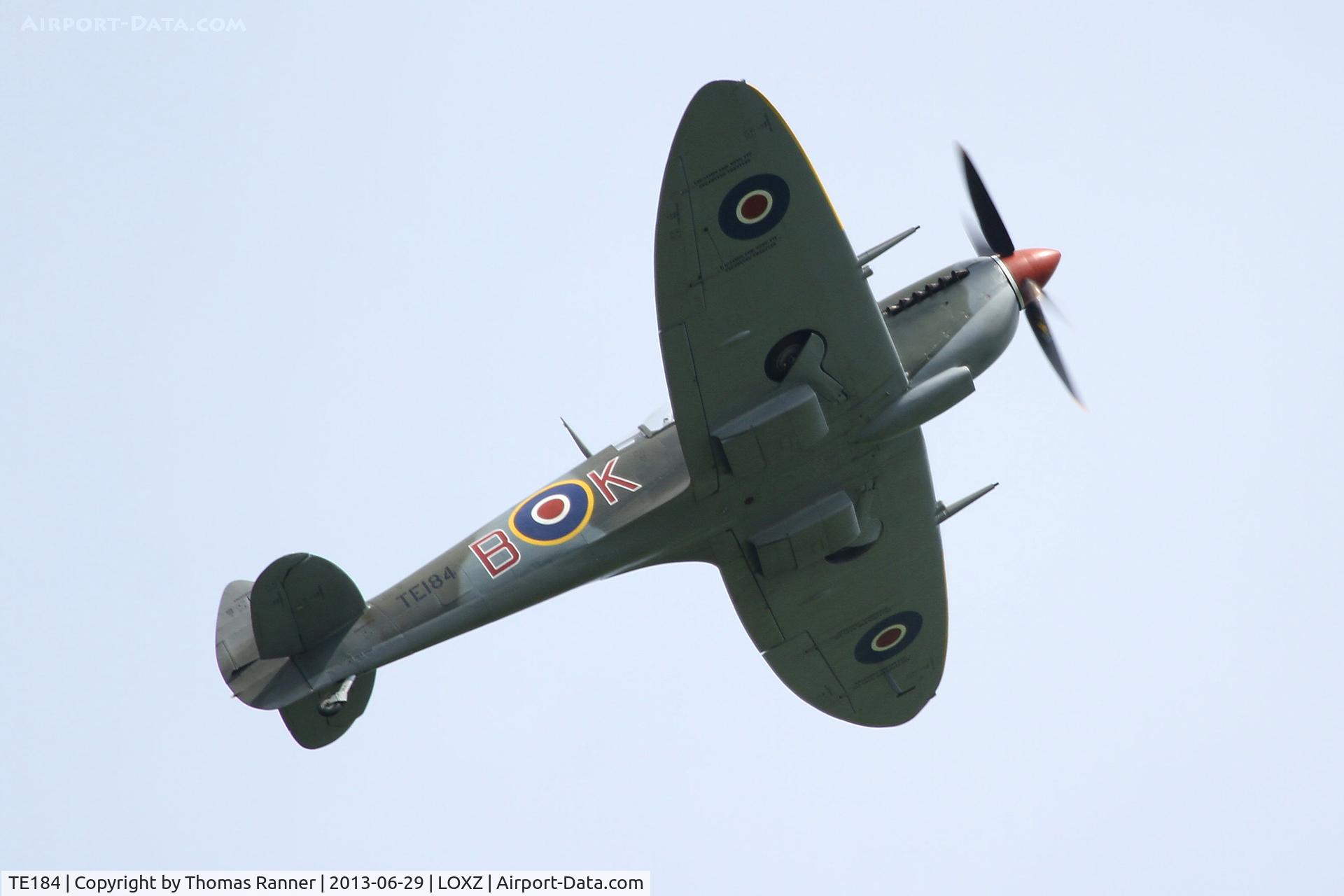 TE184, 1945 Supermarine 361 Spitfire LF.XVIe C/N CBAF.IX.4394, Supermarine Spitfire