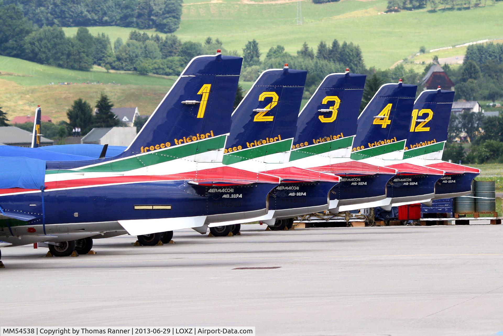MM54538, Aermacchi MB-339PAN C/N 6759/154/AA070, Frecce Tricolori
