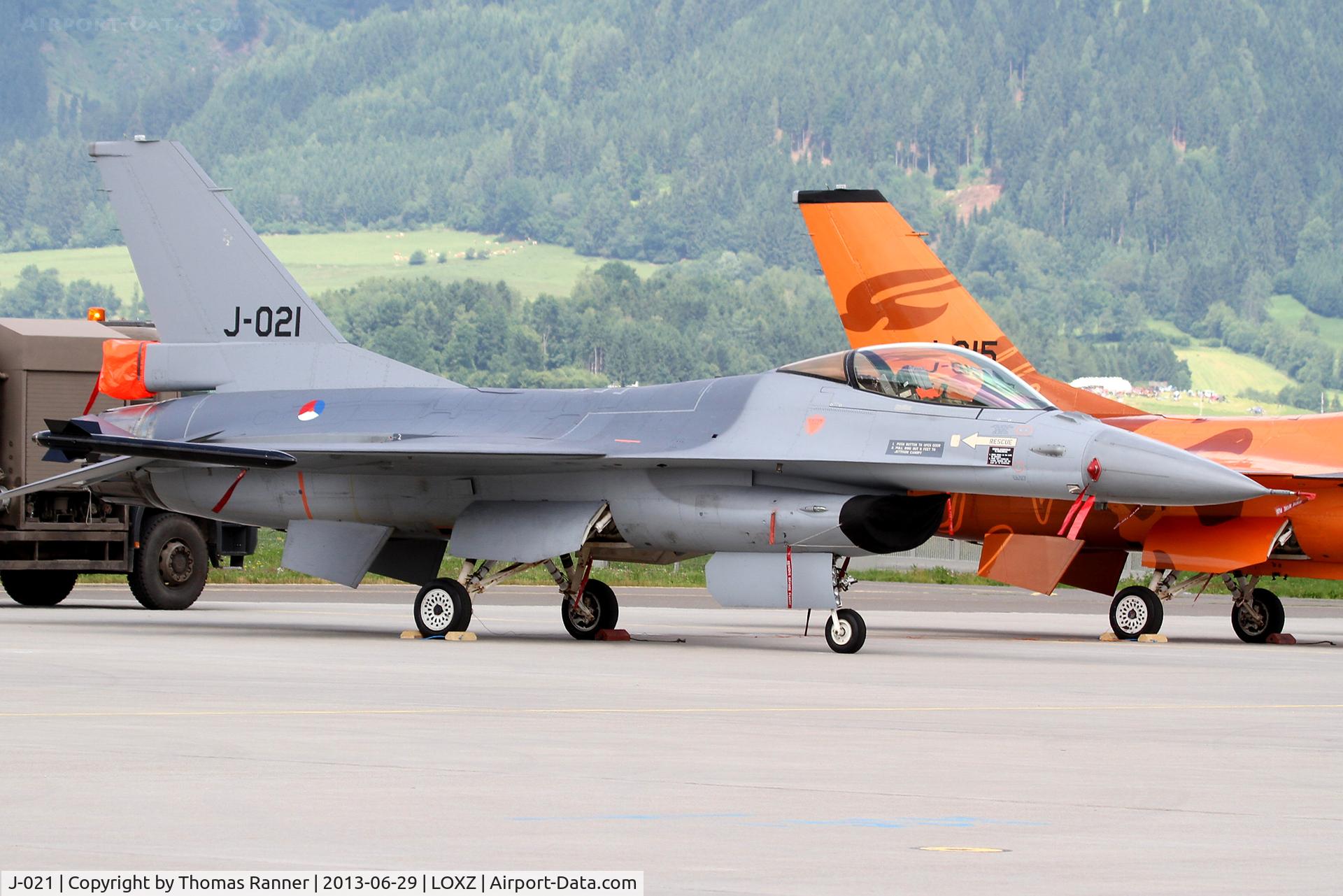 J-021, 1989 Fokker F-16AM Fighting Falcon C/N 6D-177, RNLAF F-16