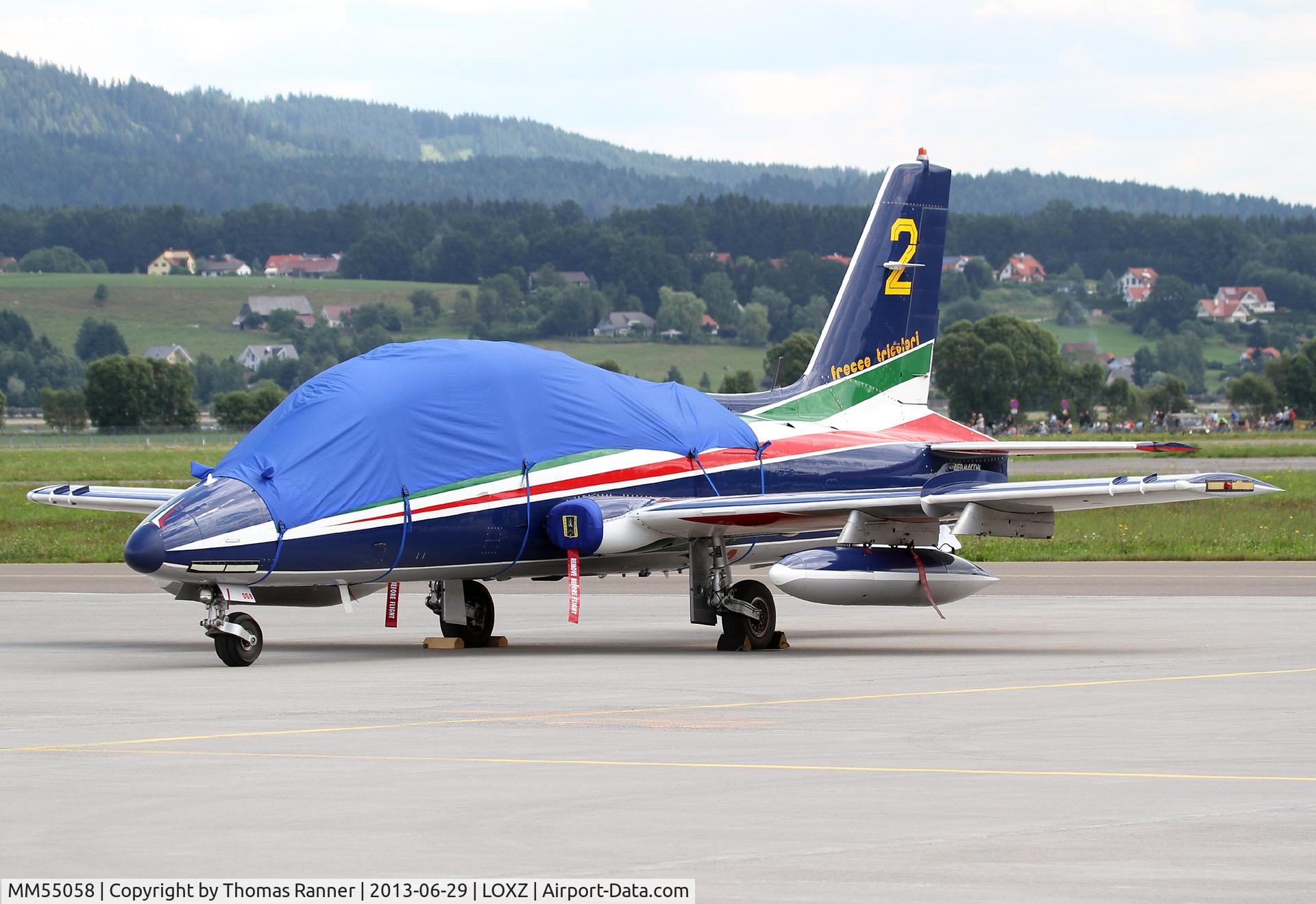 MM55058, Aermacchi MB-339PAN C/N 6852/190/AA087, Frecce Tricolori
