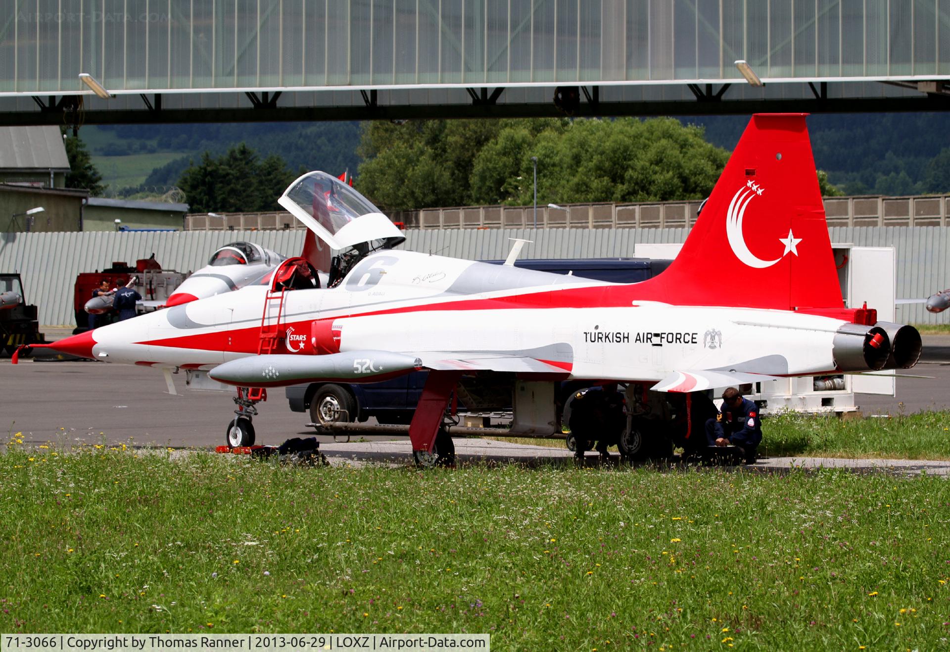 71-3066, 1971 Northrop NF-5A Freedom Fighter C/N 3066, Turkish Stars F-5A