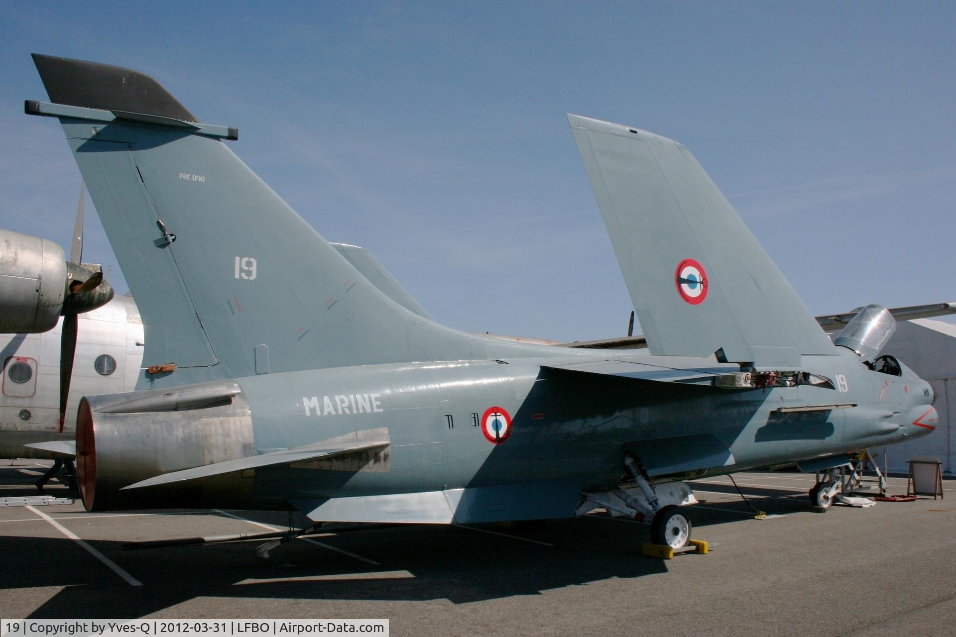 19, Vought F-8E(FN) Crusader C/N 1236, Vought F-8E(FN) Crusader (cn 1236), Les Ailes Anciennes Toulouse-Blagnac (LFBO)