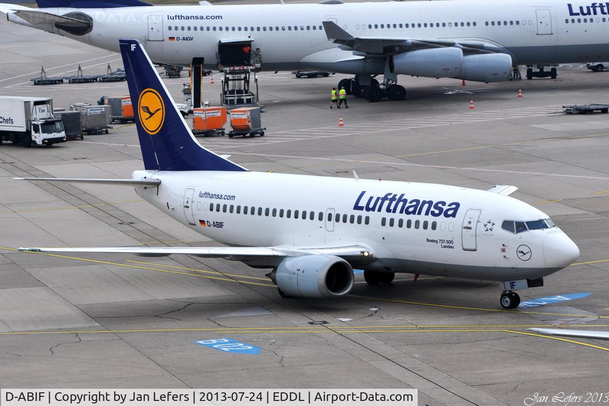 D-ABIF, 1991 Boeing 737-530 C/N 24820, Lufthansa