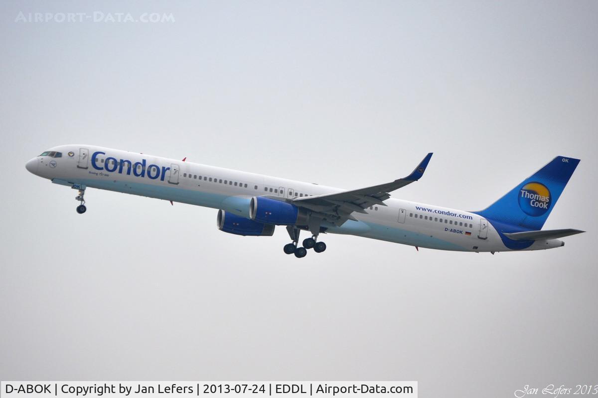 D-ABOK, 2000 Boeing 757-330 C/N 29020, Condor