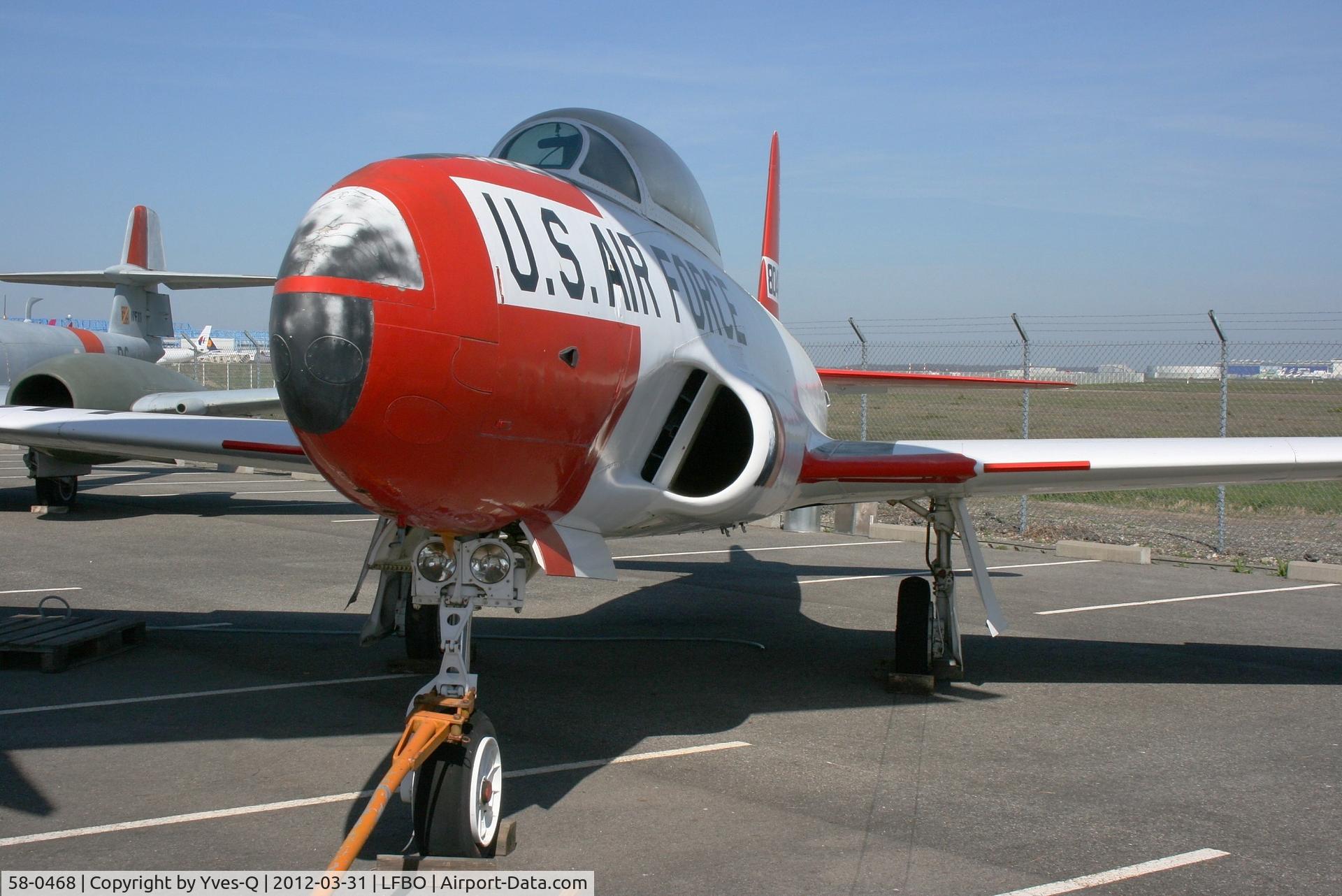 58-0468, 1958 Lockheed T-33A Shooting Star C/N 580-1437, Lockheed T-33A Shooting Star, Les Ailes Anciennes Toulouse-Blagnac (LFBO)