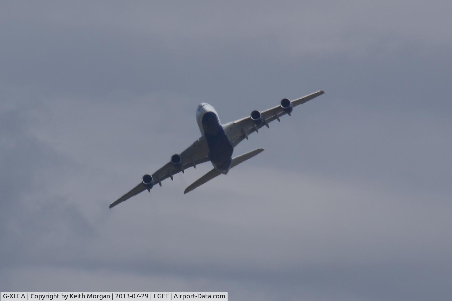 G-XLEA, 2012 Airbus A380-841 C/N 095, G-XLEA A380 British Airways on departure