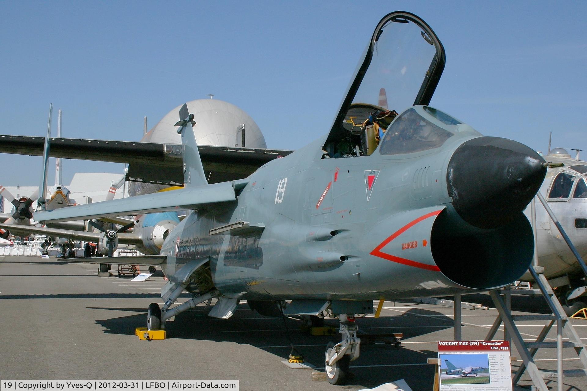 19, Vought F-8E(FN) Crusader C/N 1236, Vought F-8E(FN) Crusader (cn 1236), Les Ailes Anciennes Toulouse-Blagnac (LFBO)