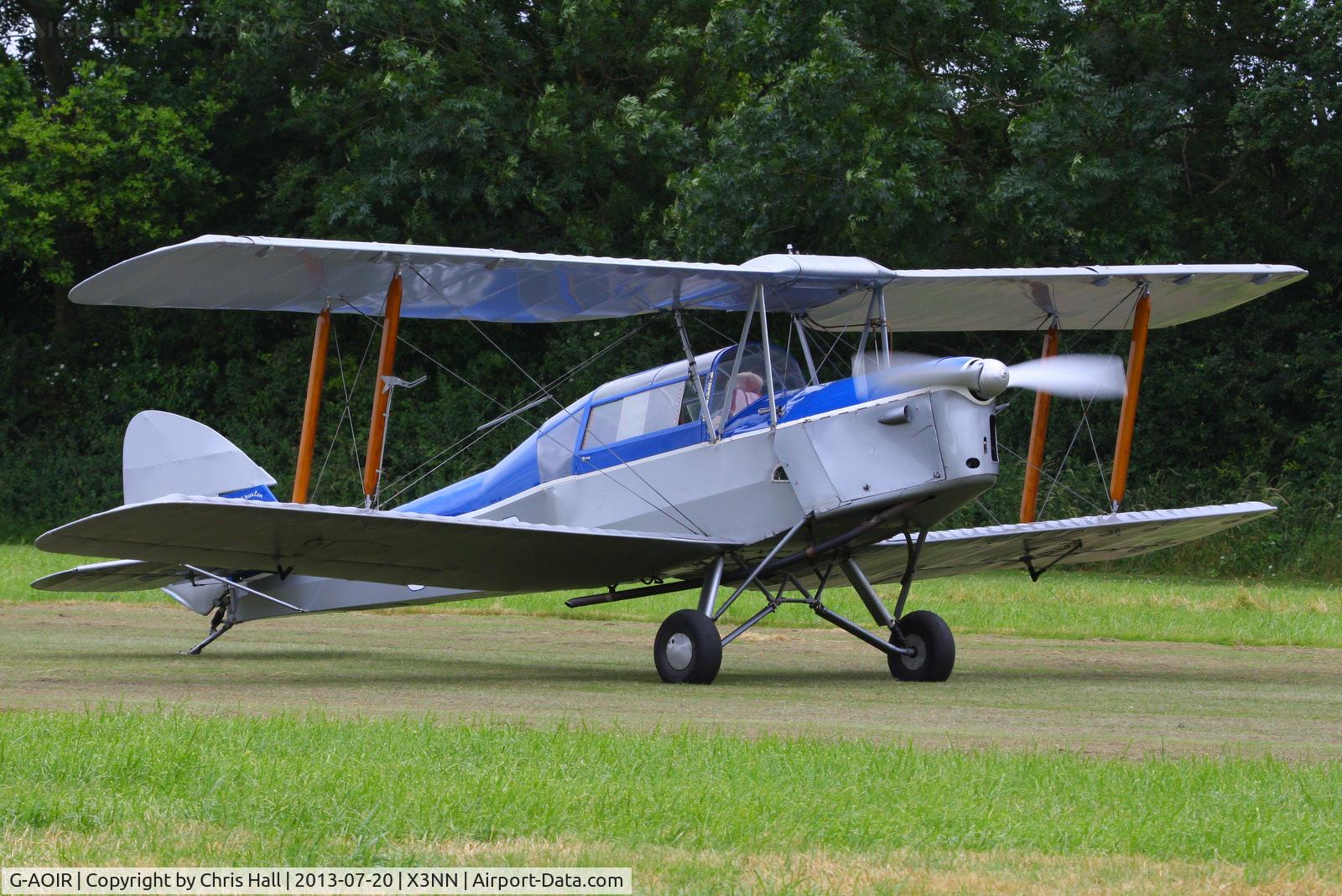 G-AOIR, 1943 Thruxton Jackaroo C/N 82882, at the Stoke Golding stakeout 2013