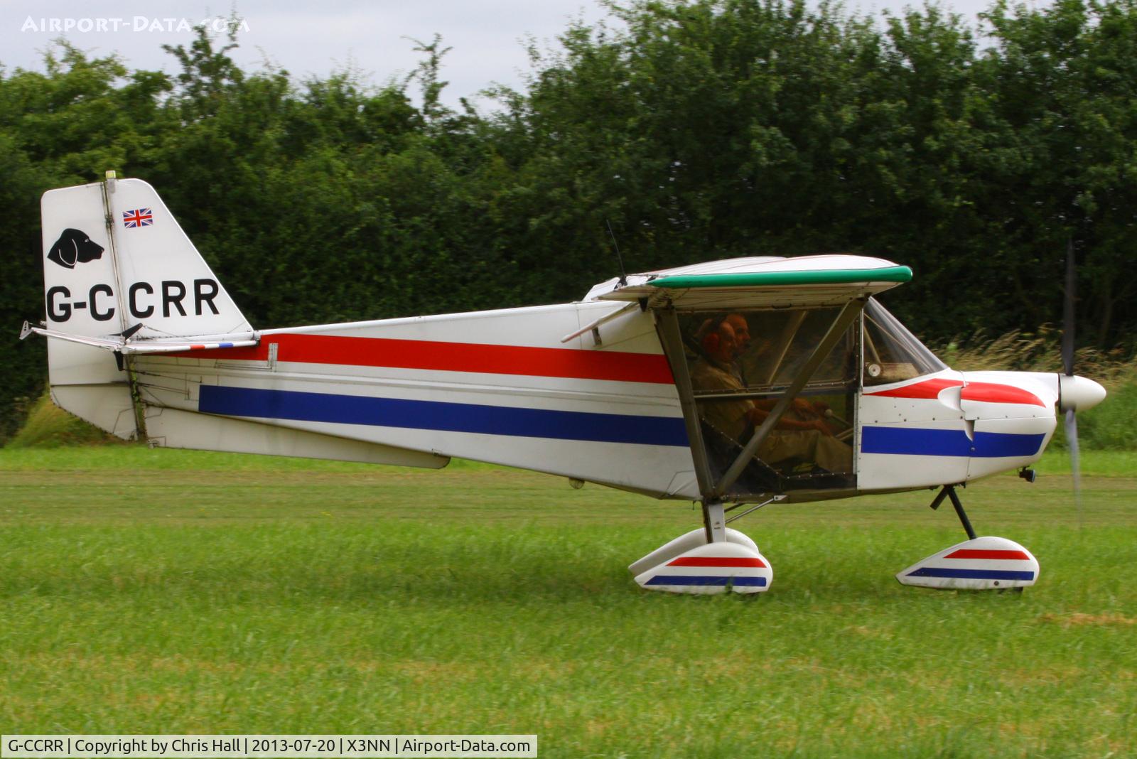 G-CCRR, 2004 Best Off Skyranger 912(1) C/N BMAA/HB/329, at the Stoke Golding stakeout 2013
