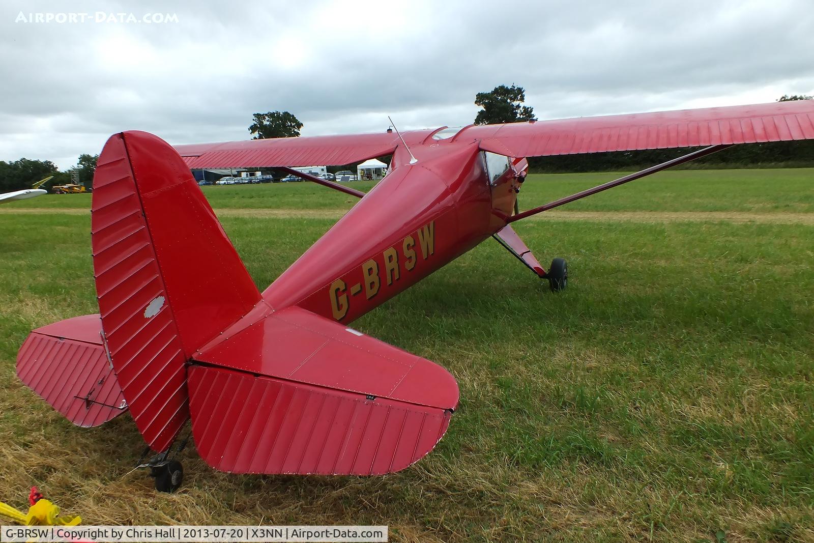 G-BRSW, 1946 Luscombe 8A C/N 3249, at the Stoke Golding stakeout 2013