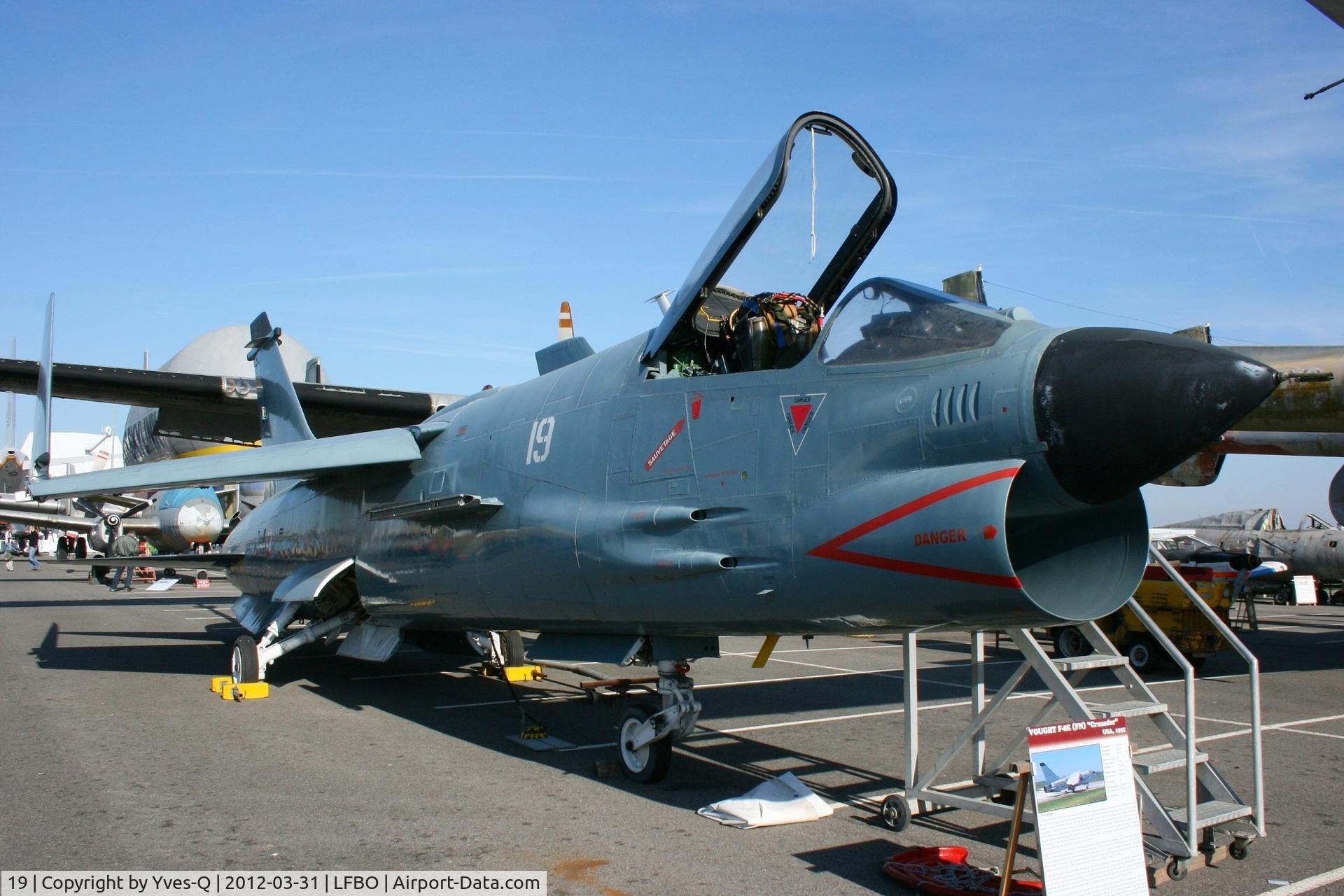 19, Vought F-8E(FN) Crusader C/N 1236, Vought F-8E(FN) Crusader (cn 1236), Les Ailes Anciennes Toulouse-Blagnac (LFBO)