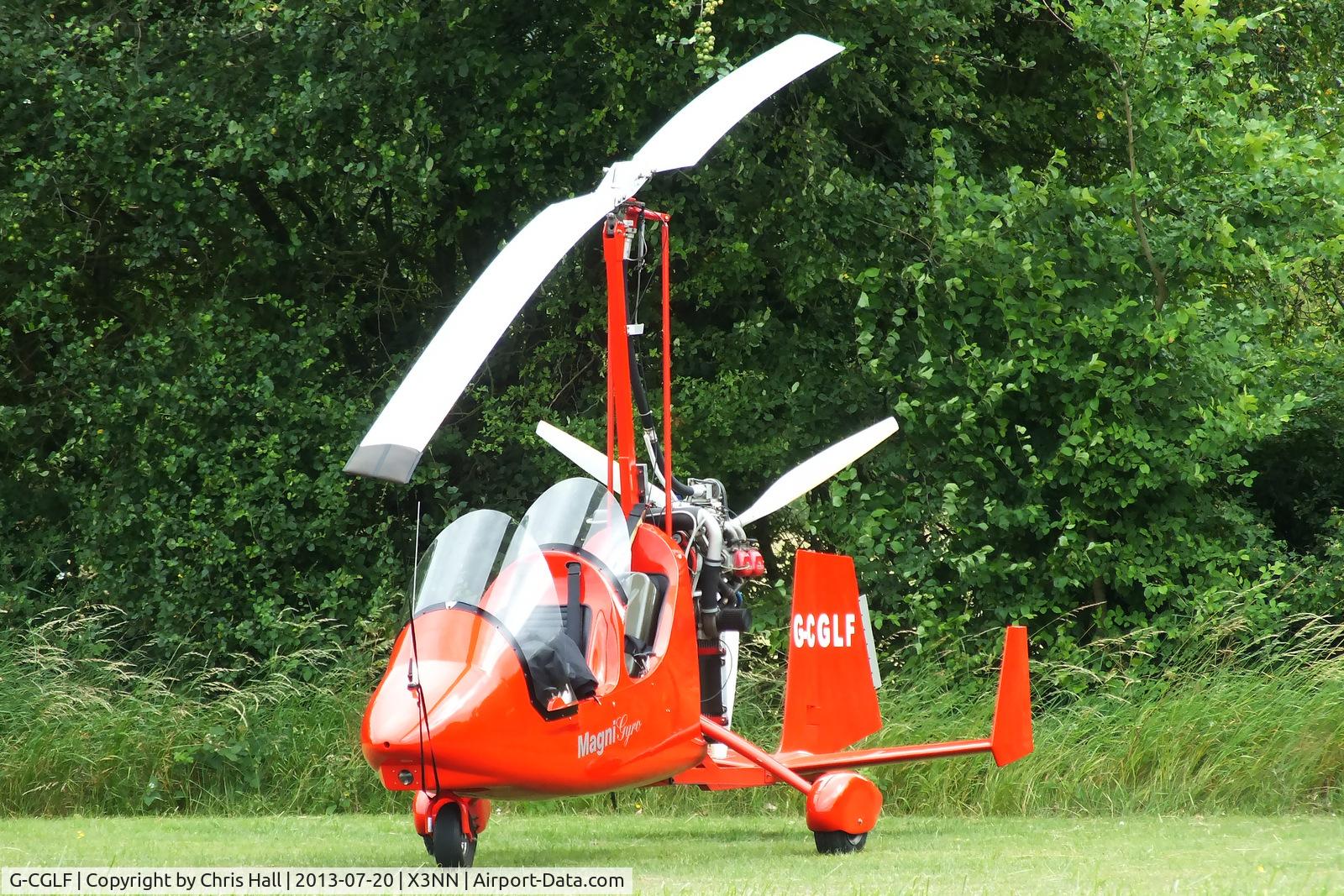 G-CGLF, 2009 Magni Gyro M-16C Tandem Trainer C/N 16-09-5614, at the Stoke Golding stakeout 2013