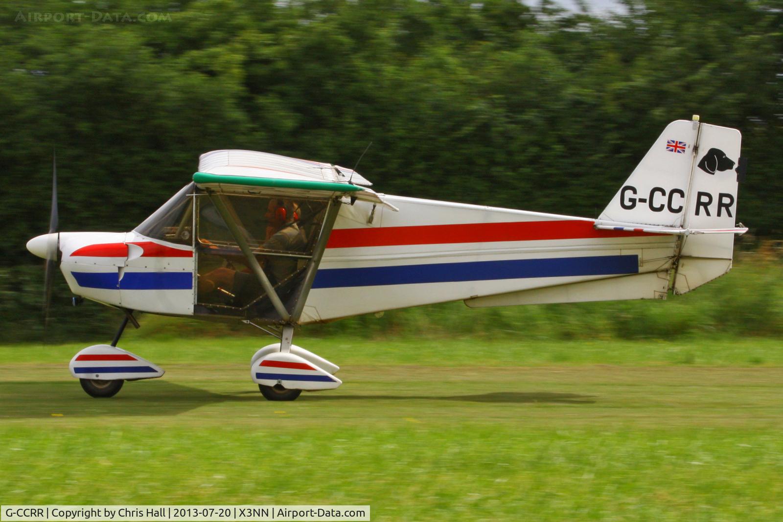 G-CCRR, 2004 Best Off Skyranger 912(1) C/N BMAA/HB/329, at the Stoke Golding stakeout 2013