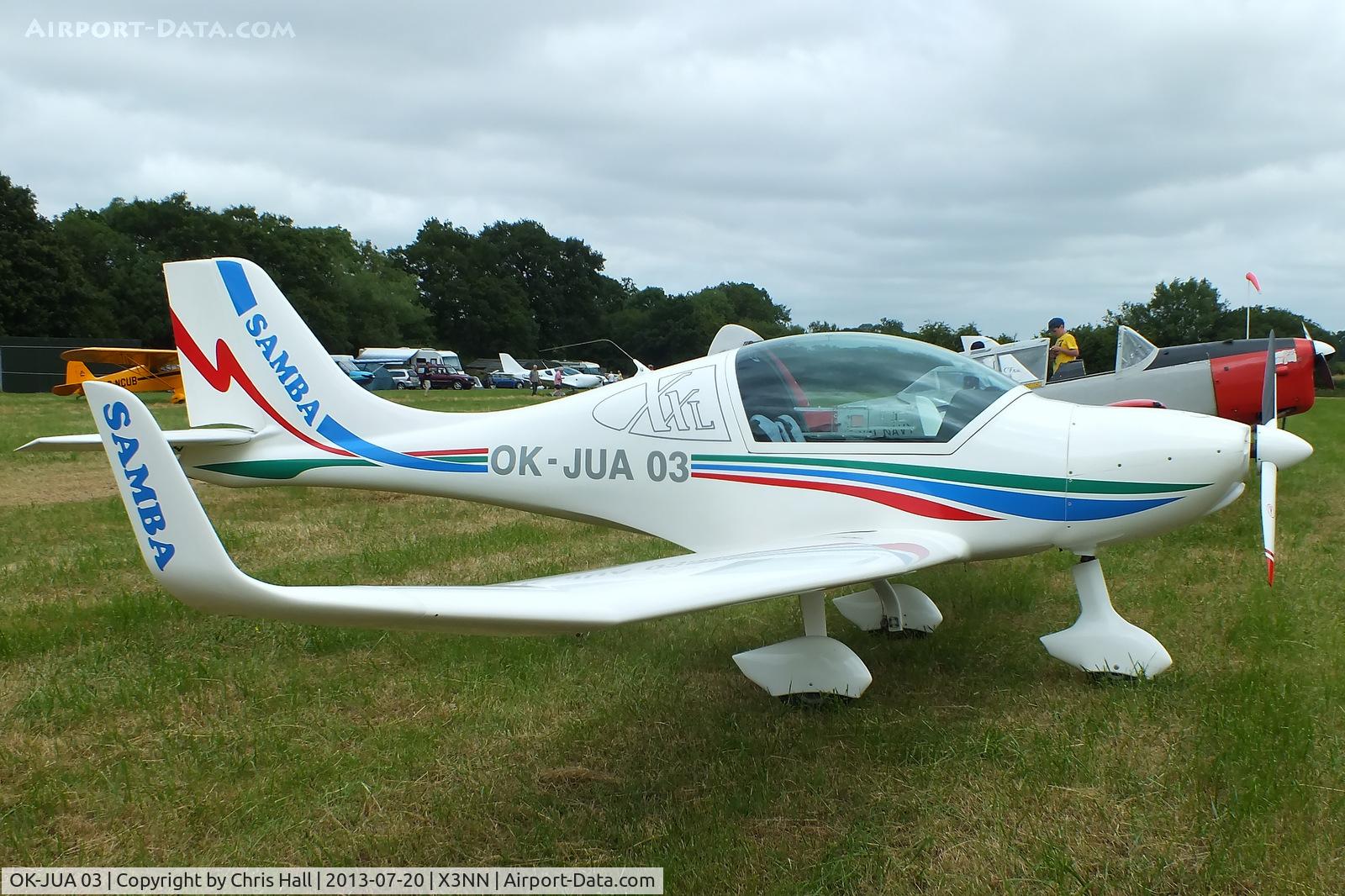 OK-JUA 03, Urban Air UFM-10 Samba C/N Not found OK-JUA 03, at the Stoke Golding stakeout 2013