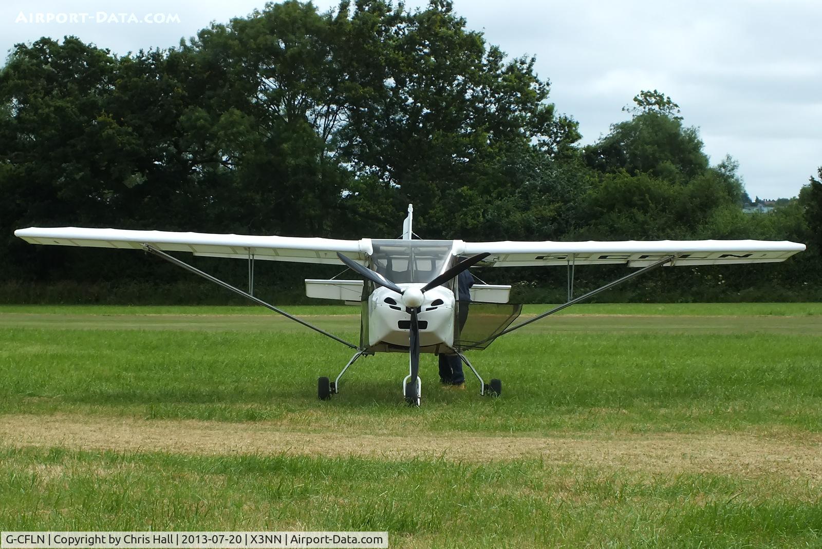 G-CFLN, 2008 Skyranger Swift 912S(1) C/N BMAA/HB/577, at the Stoke Golding stakeout 2013