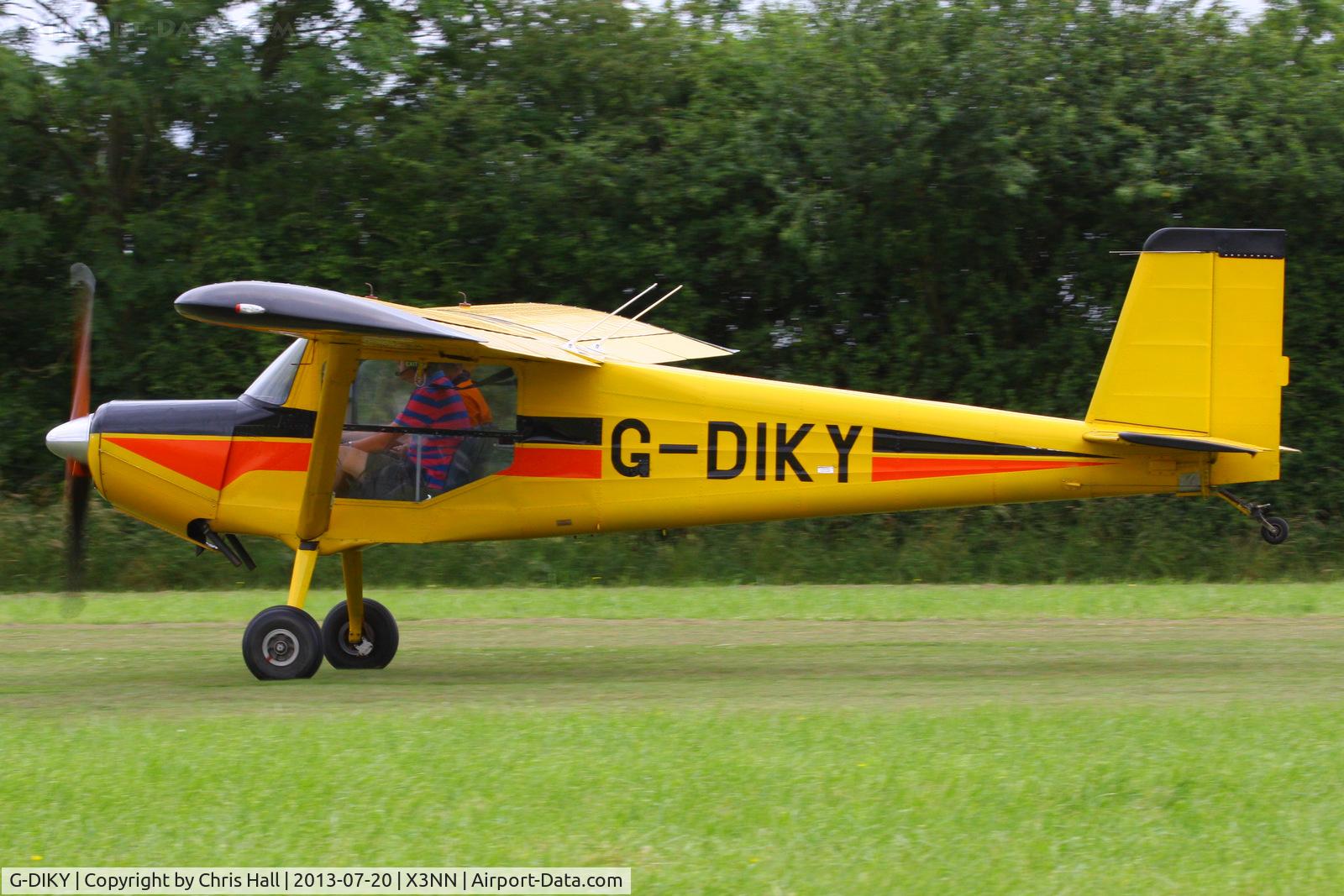 G-DIKY, 2003 Murphy Rebel C/N PFA 232-13182, at the Stoke Golding stakeout 2013