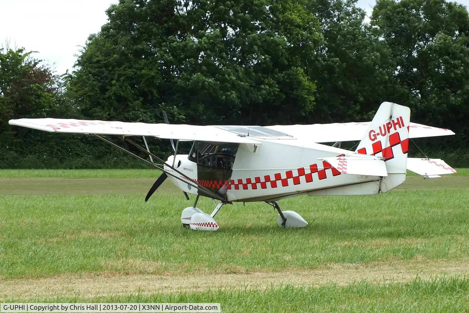 G-UPHI, 2006 Best Off Skyranger Swift 912S(1) C/N BMAA/HB/480, at the Stoke Golding stakeout 2013