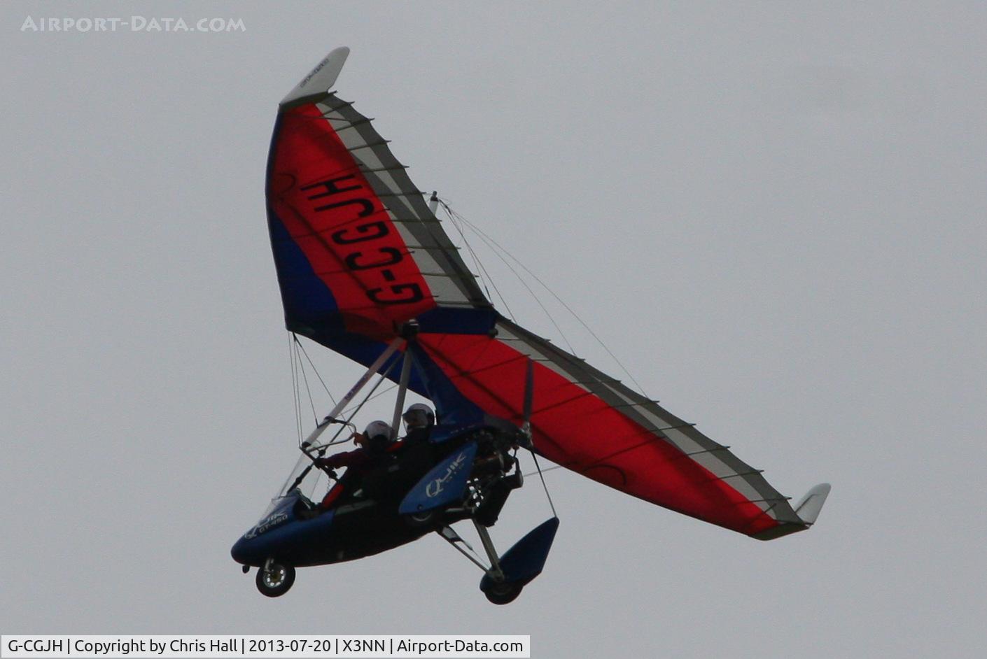 G-CGJH, P&M Aviation Quik GT450 C/N 8511, at the Stoke Golding stakeout 2013