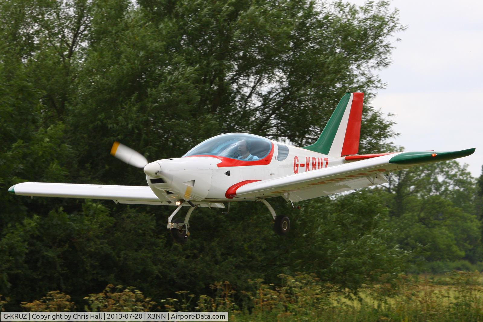 G-KRUZ, 2010 CZAW SportCruiser C/N LAA 338-14765, at the Stoke Golding stakeout 2013