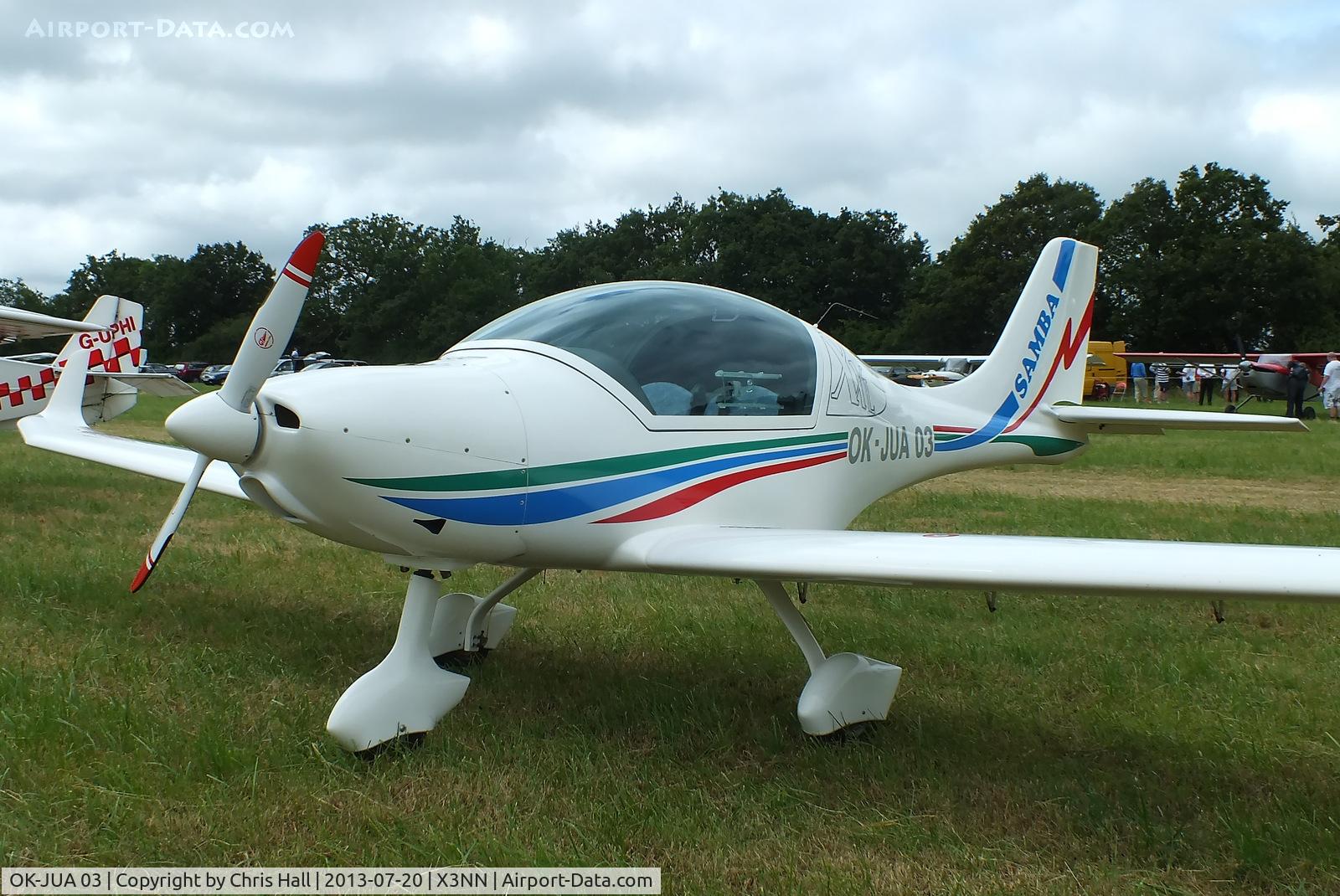 OK-JUA 03, Urban Air UFM-10 Samba C/N Not found OK-JUA 03, at the Stoke Golding stakeout 2013