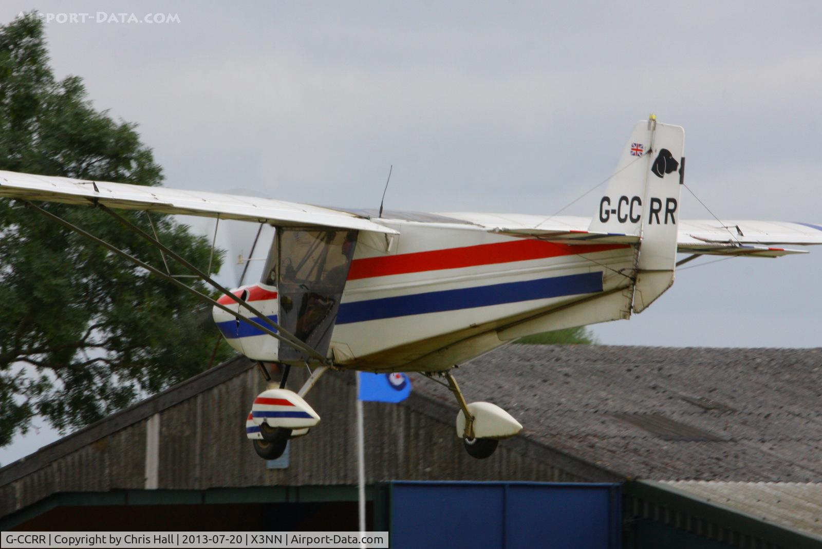 G-CCRR, 2004 Best Off Skyranger 912(1) C/N BMAA/HB/329, at the Stoke Golding stakeout 2013