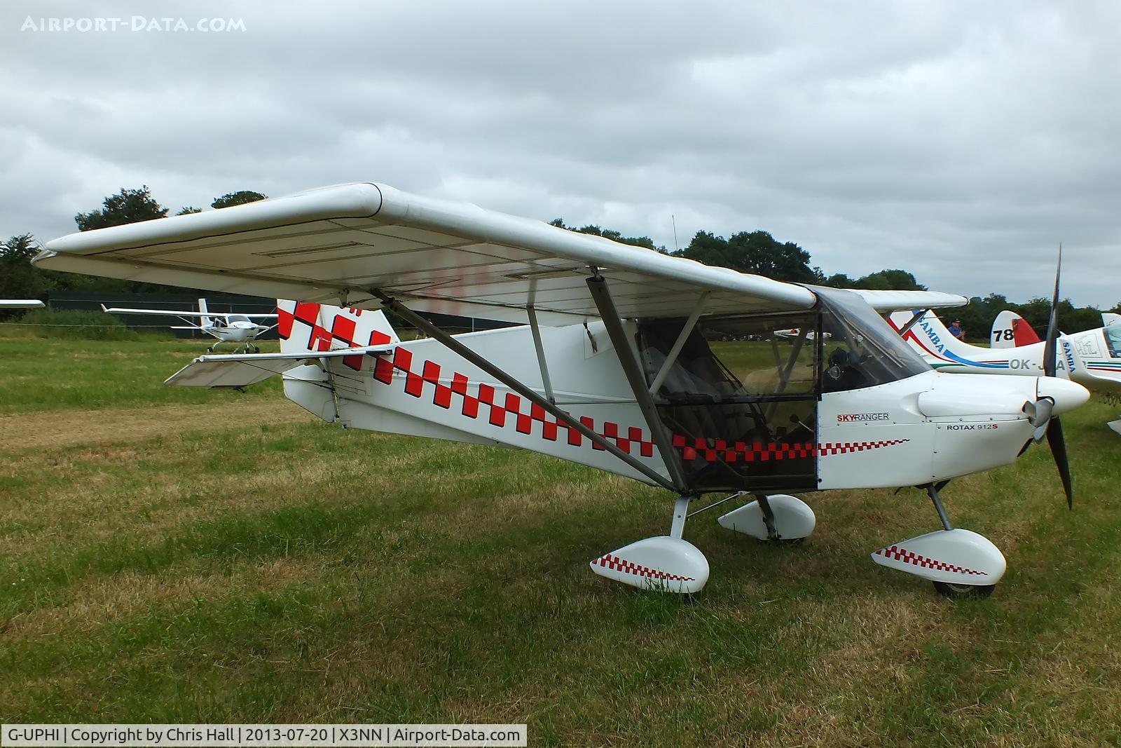 G-UPHI, 2006 Best Off Skyranger Swift 912S(1) C/N BMAA/HB/480, at the Stoke Golding stakeout 2013